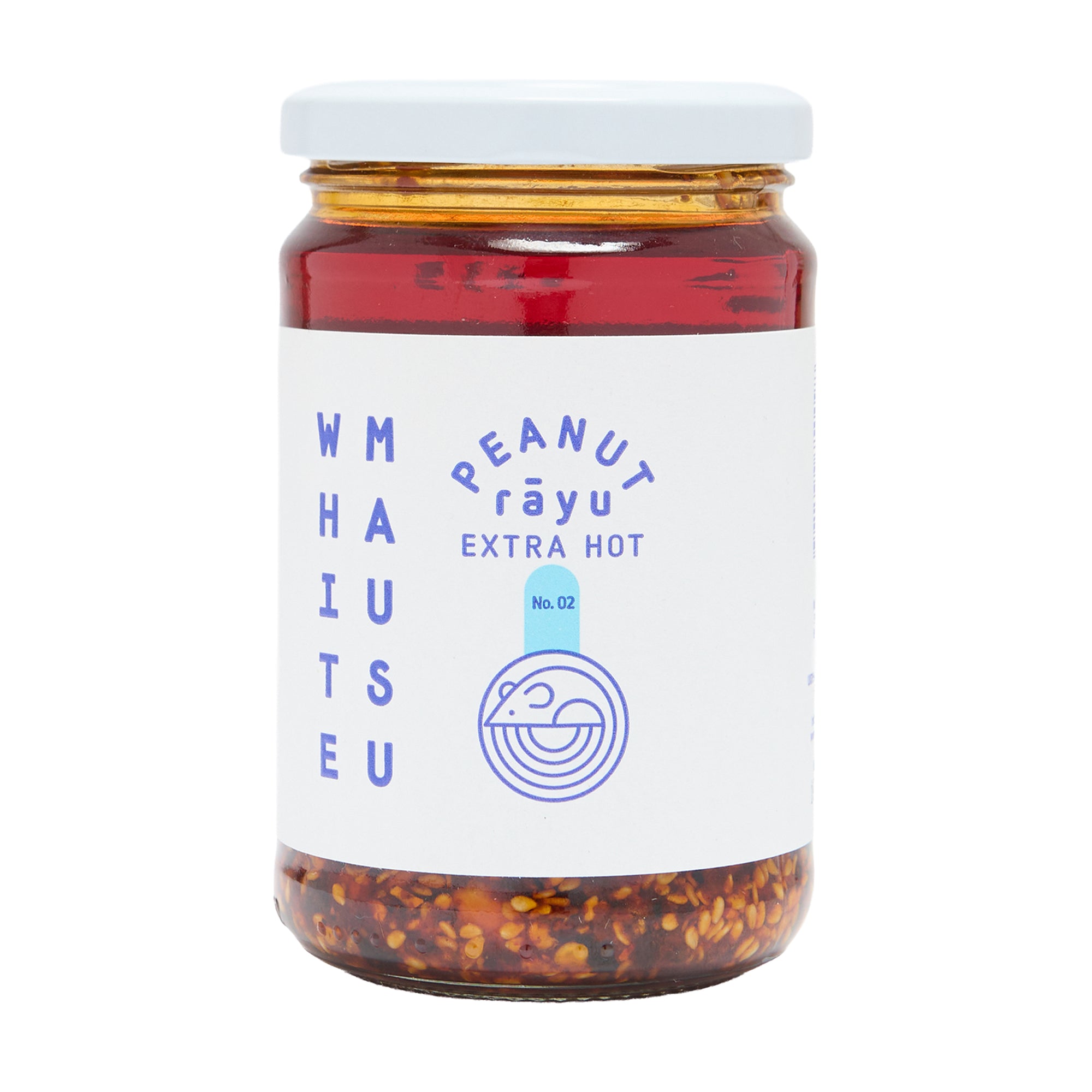 White Mausu Peanut Rāyu Sauce Hot