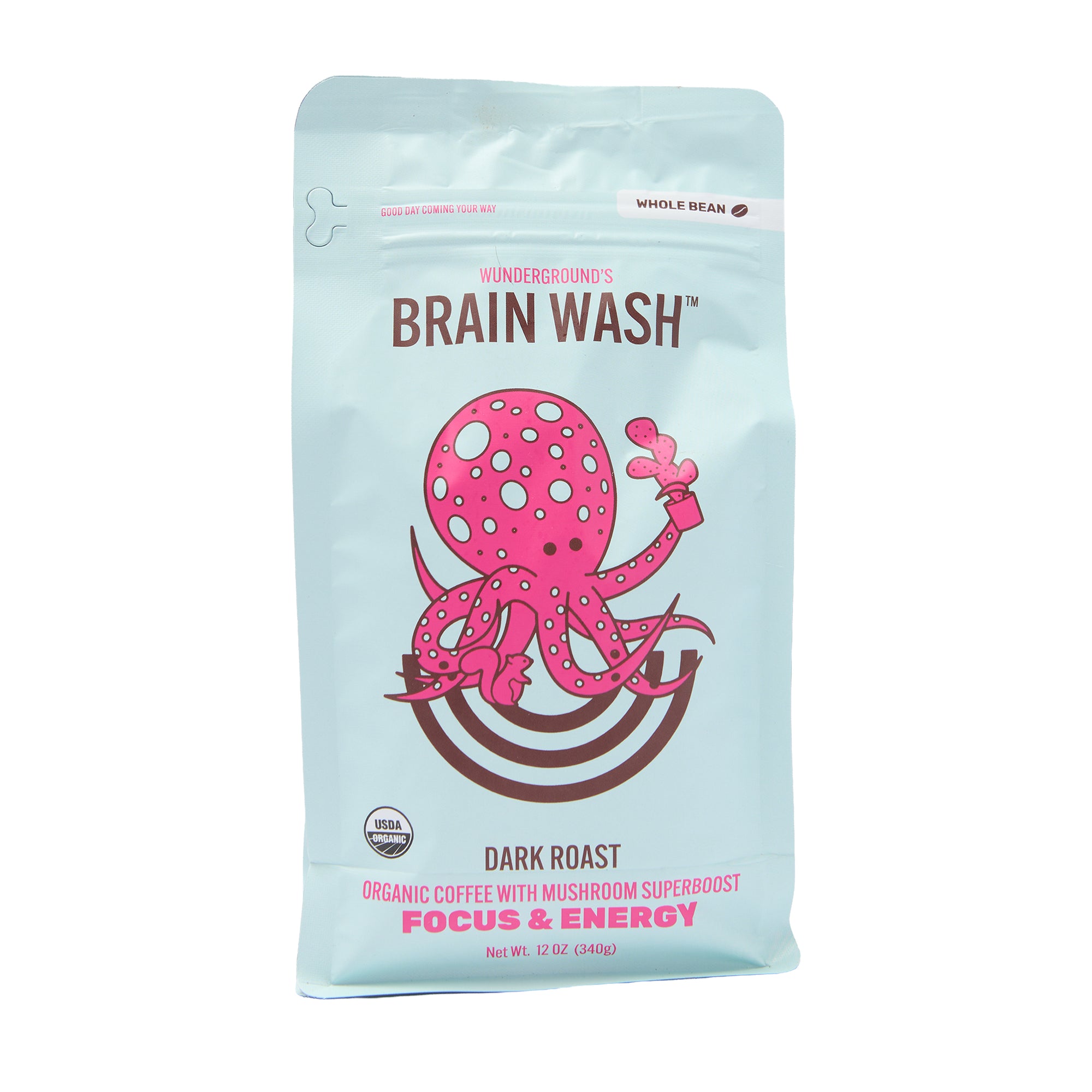 Wunderground Brain Wash Coffee Beans Dark