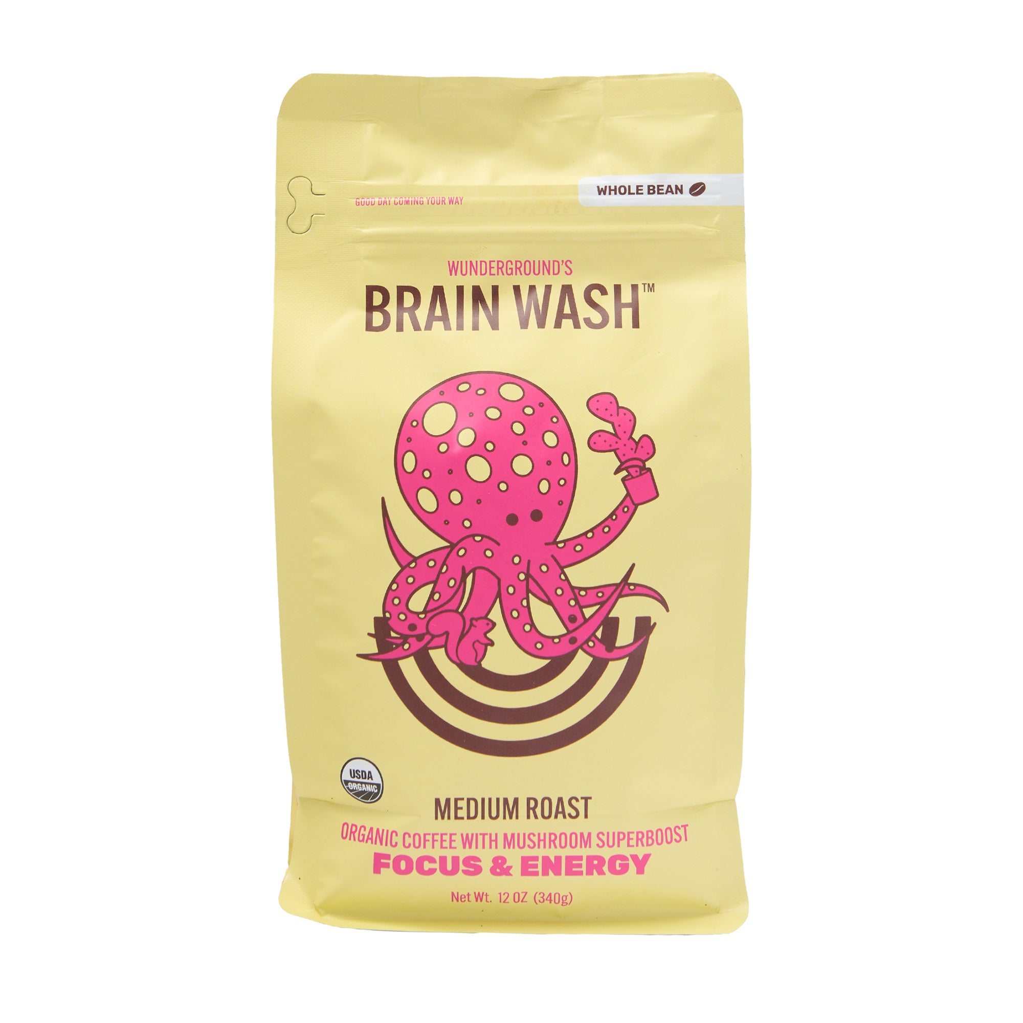 Wunderground Brain Wash Coffee Beans Medium