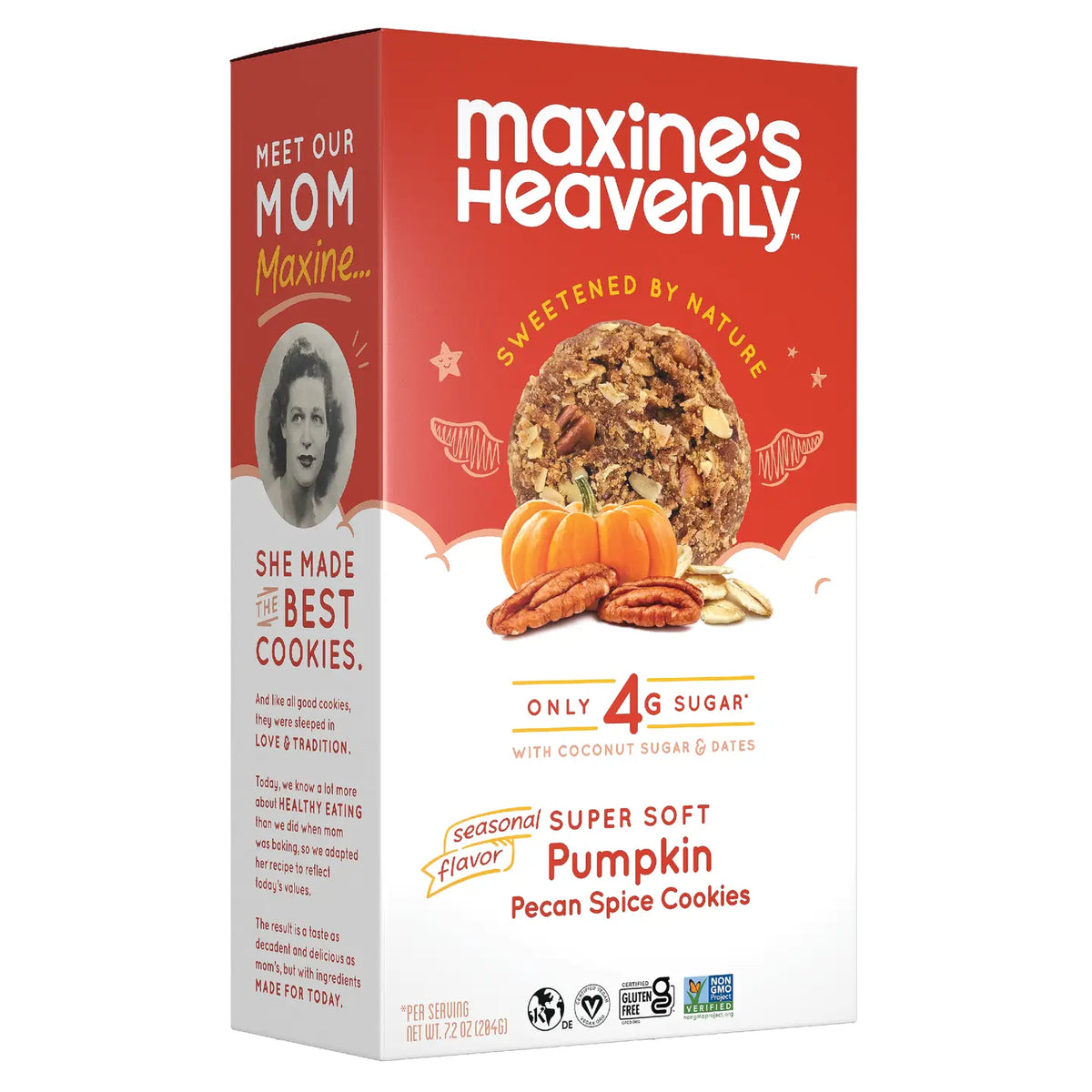 Maxines Heavenly Cookies Pumpkin Pecan Spice