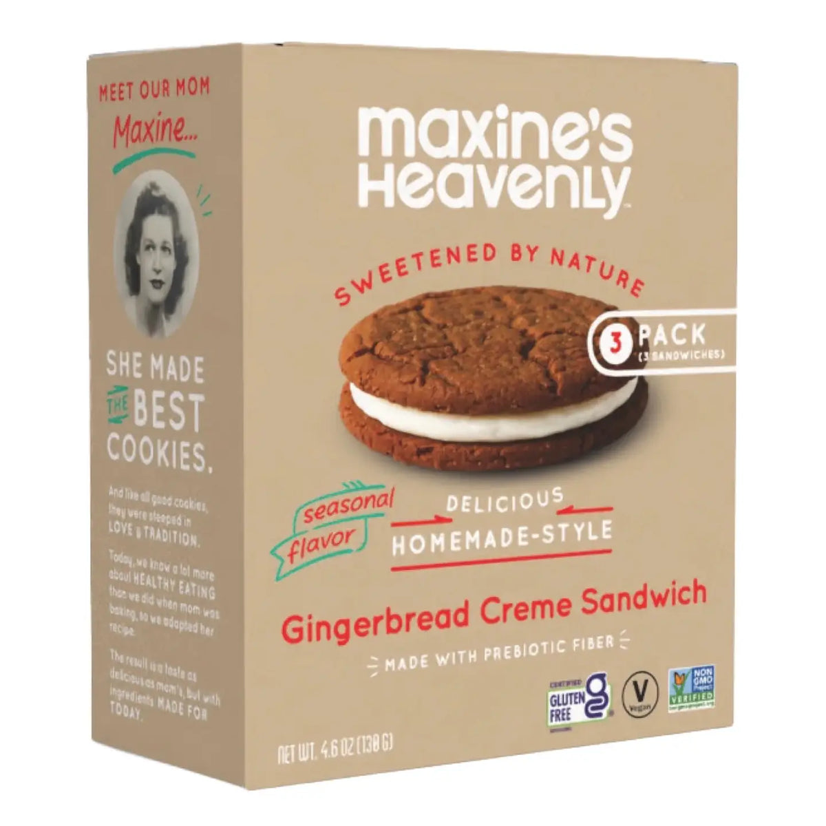 Maxines Heavenly Creme Sandwich Gingerbread