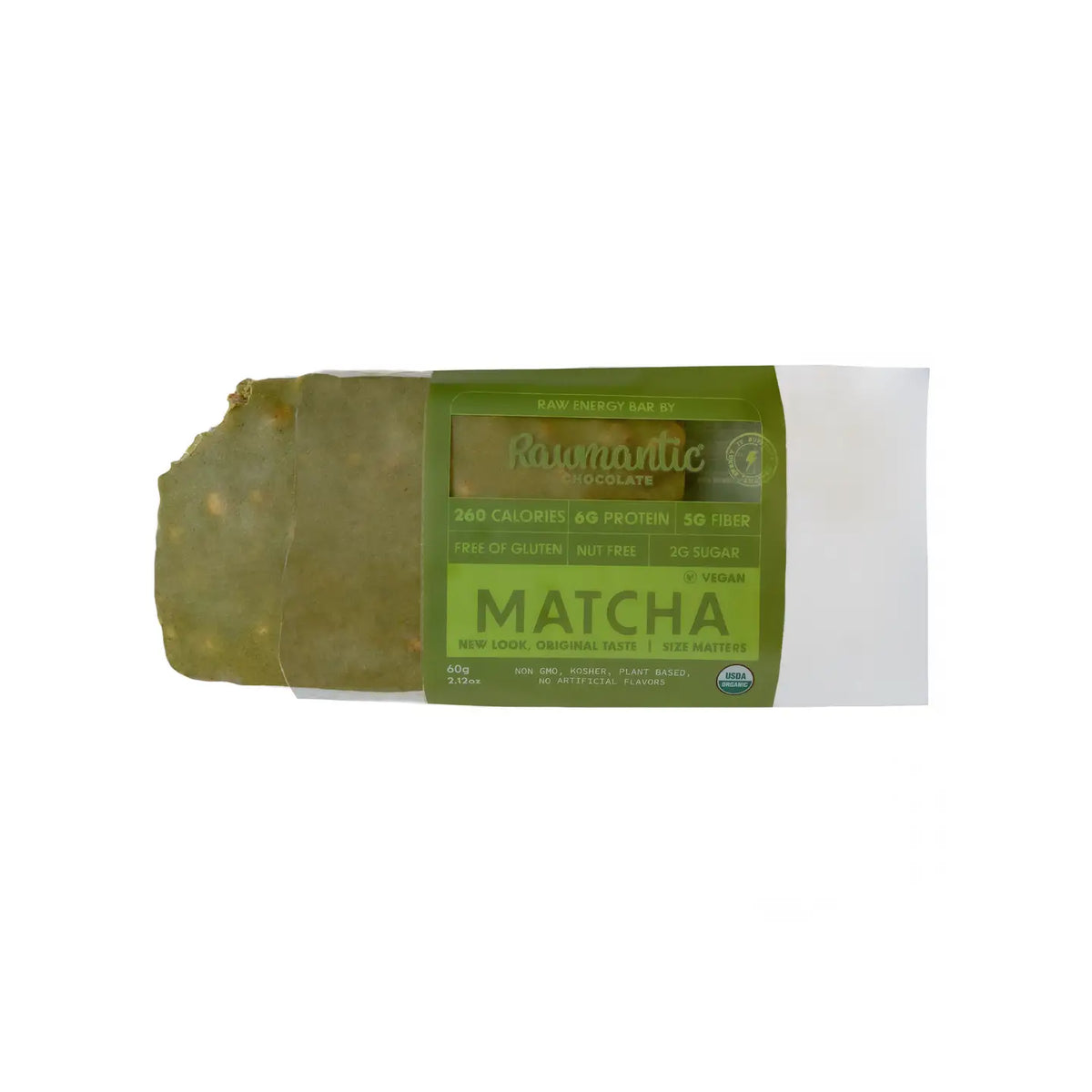 Rawmanticchocolate Protein Bar Matcha