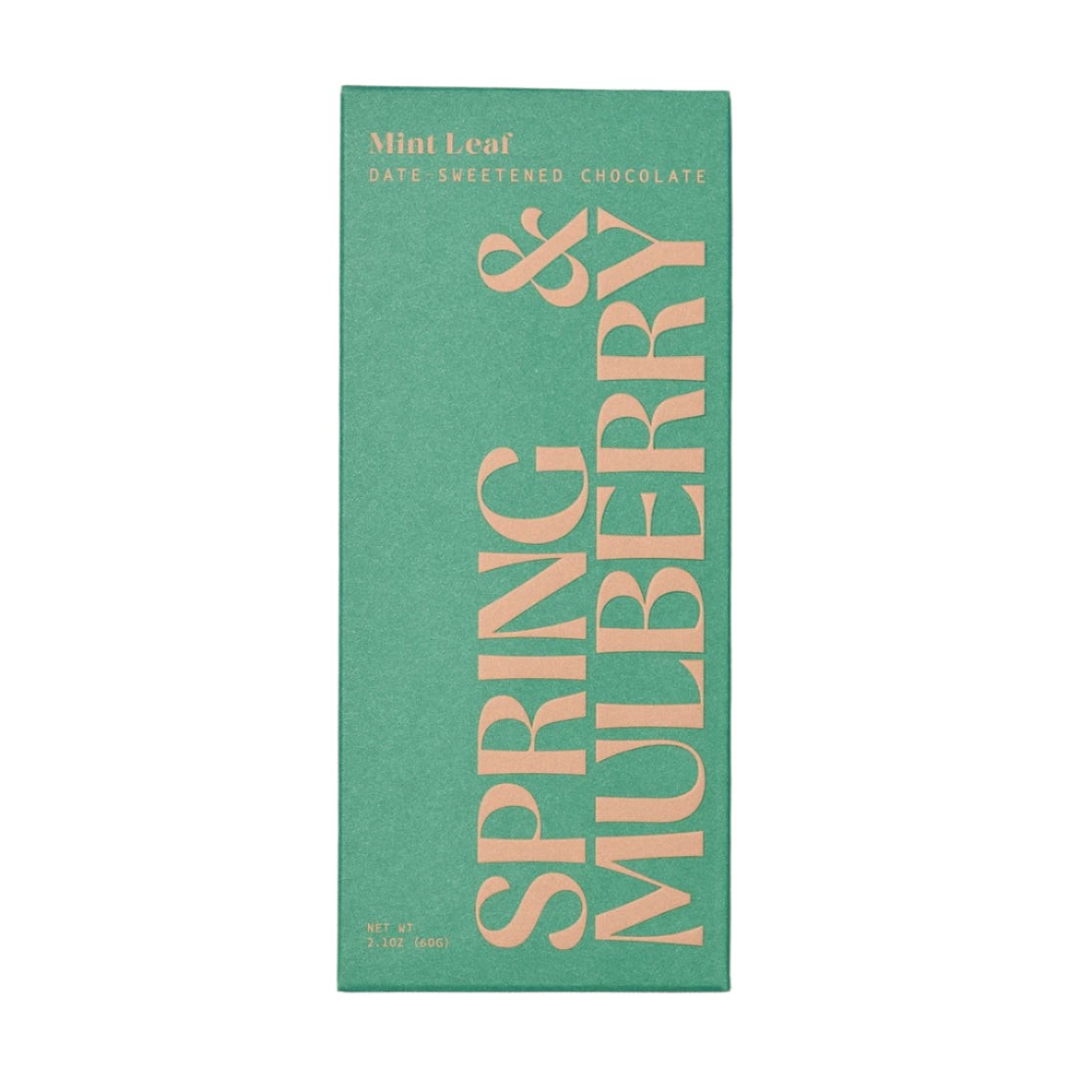 Spring &amp; Mulberry Dark Chocolate Mint Leaf