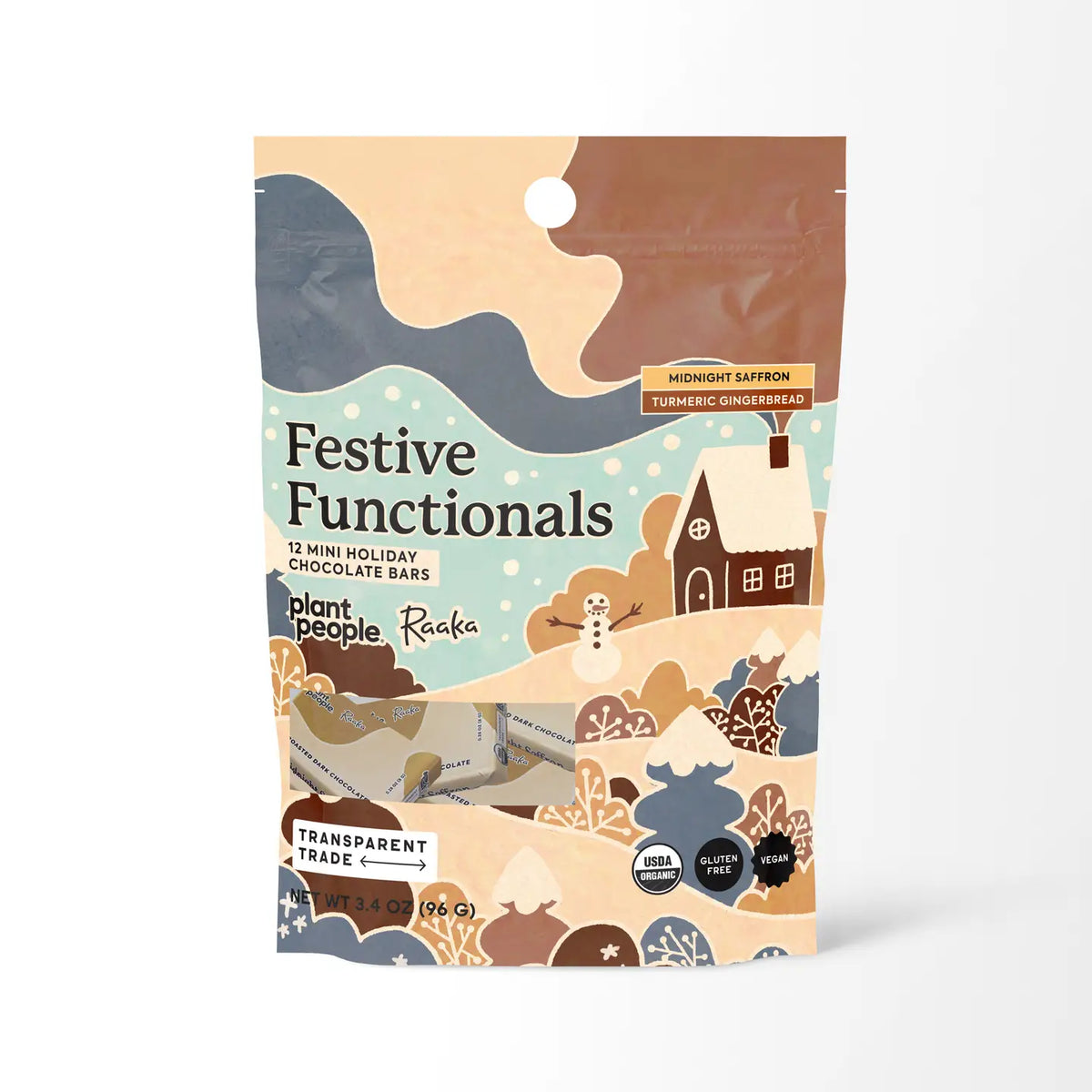 Raaka Chocolate Mini Festive Functionals Bag