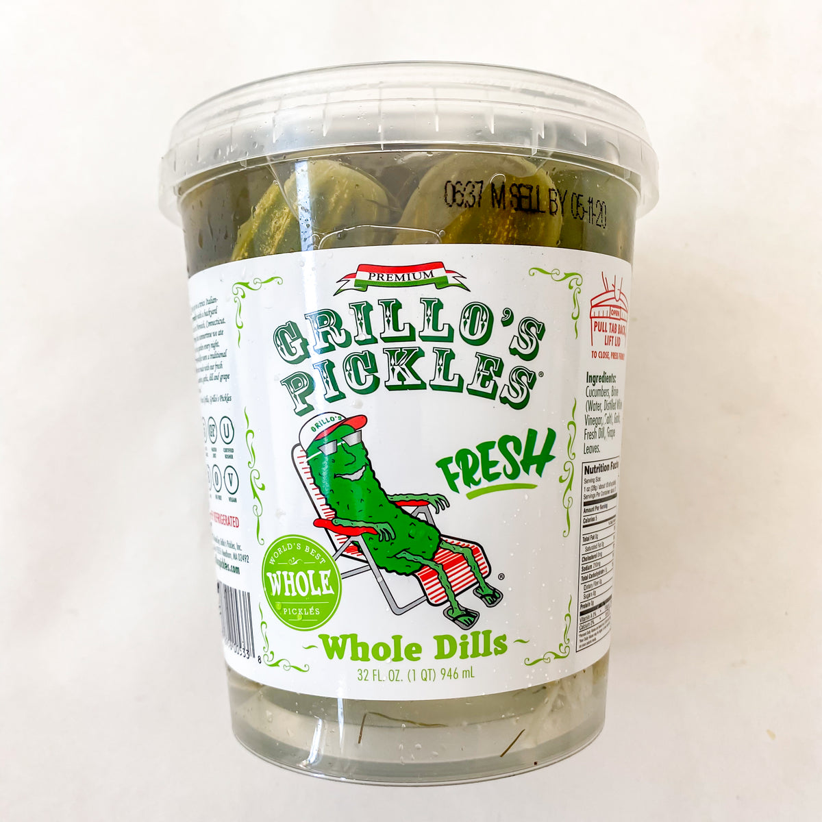 Grillos Pickles Whole Dill