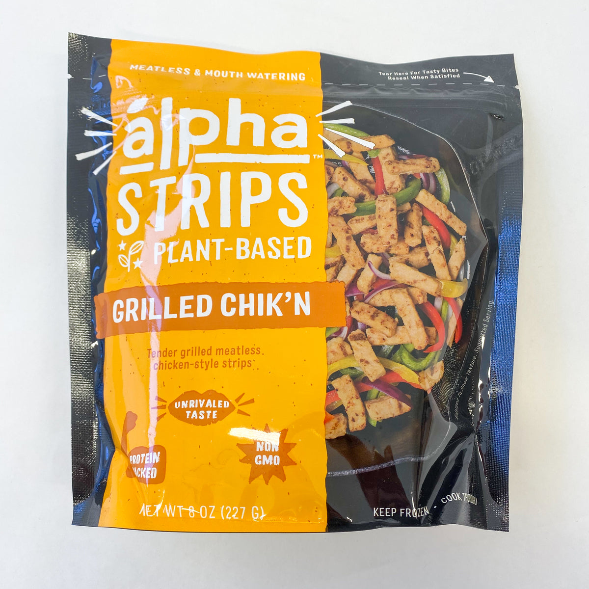 Alpha Foods Alpha Strips Grilled Chikn