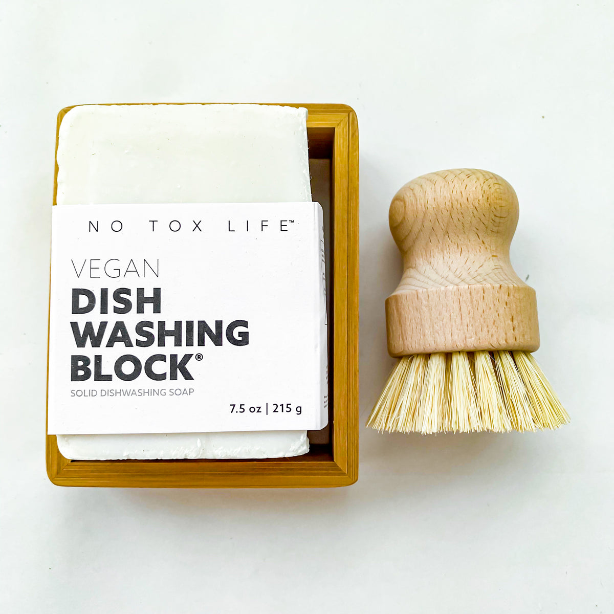 No Tox Life Casa Agave Dish &amp; Vegetable Hand Brush