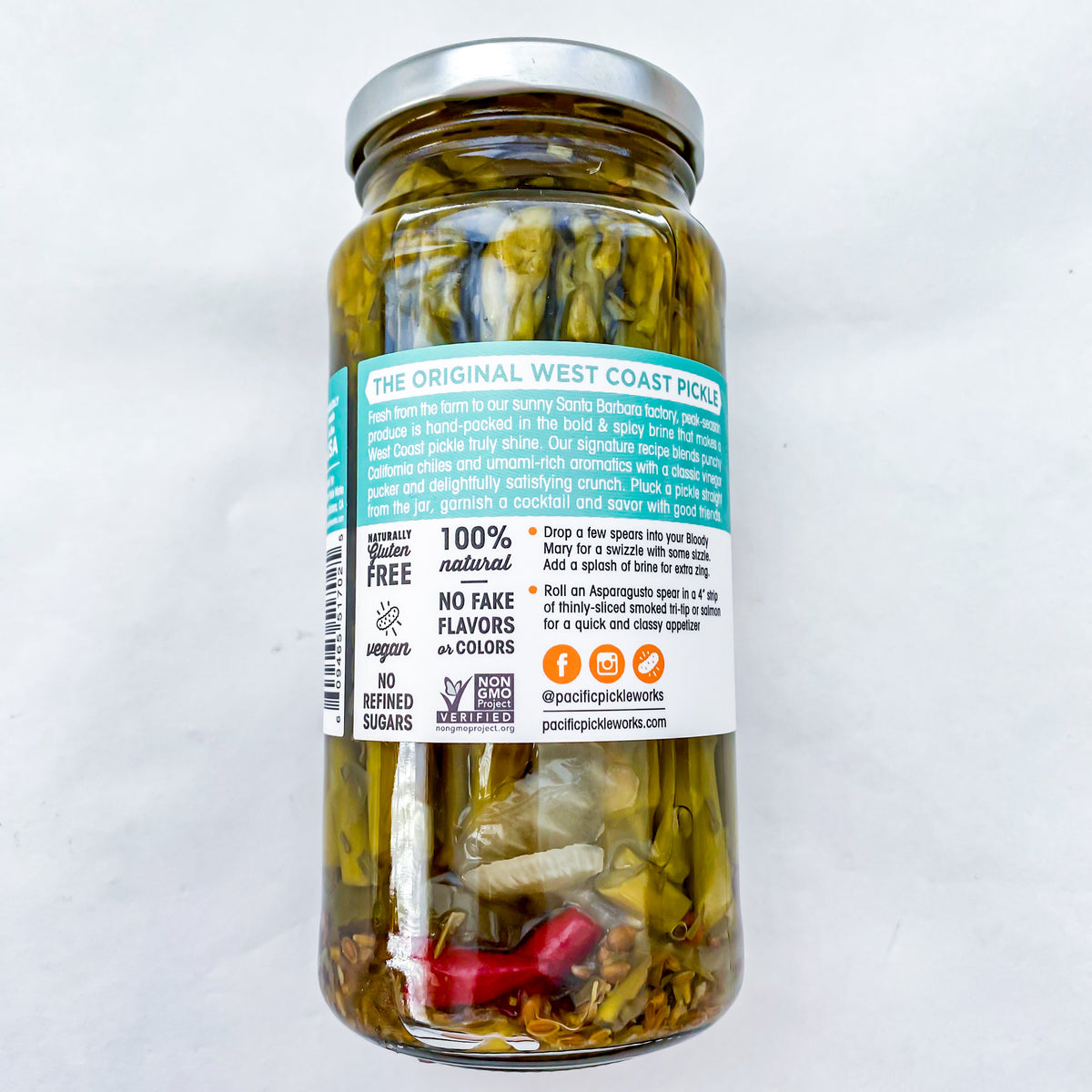 Pacific Pickle Works Spicy Pickled Asparagusto