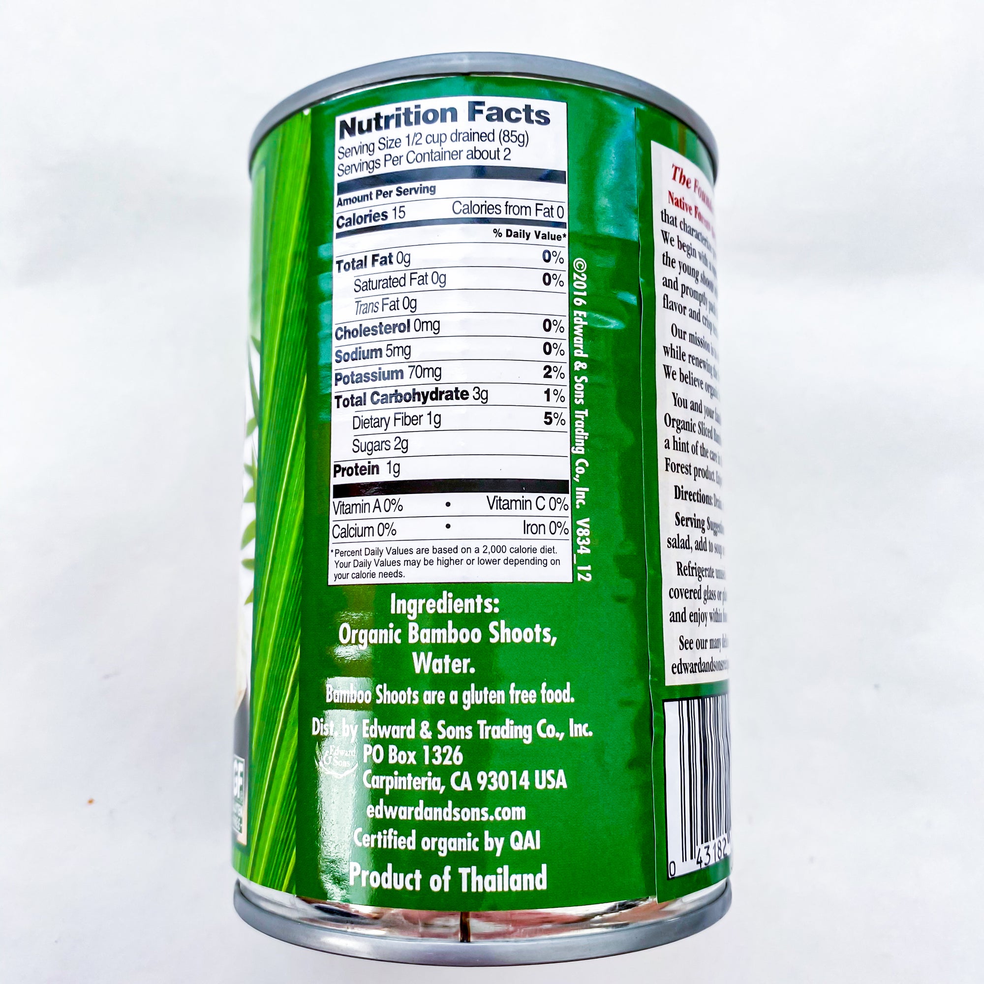 Native Forest Bamboo Shoot Sliced