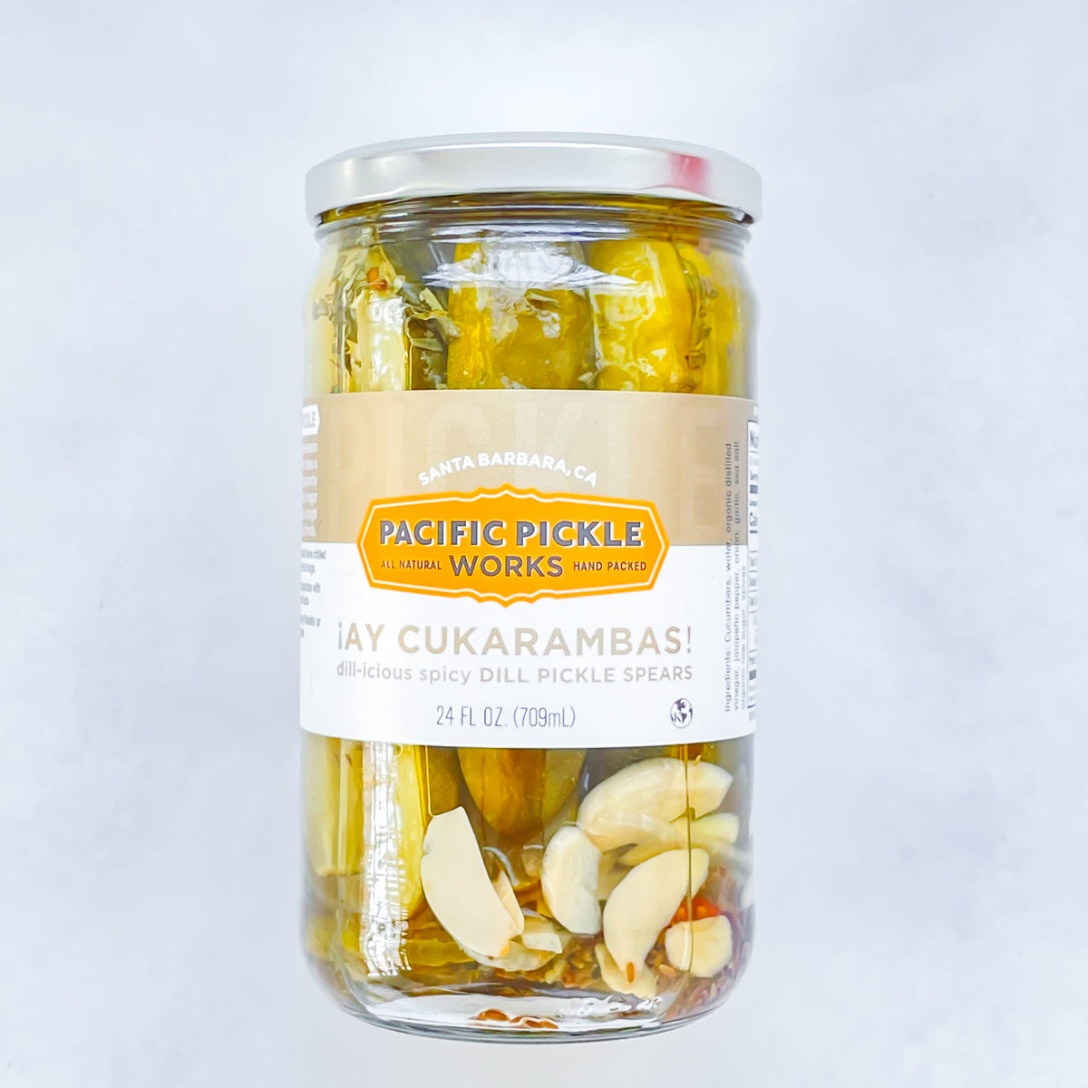 Pacific Pickle Works Spicy Spears Cukarambas