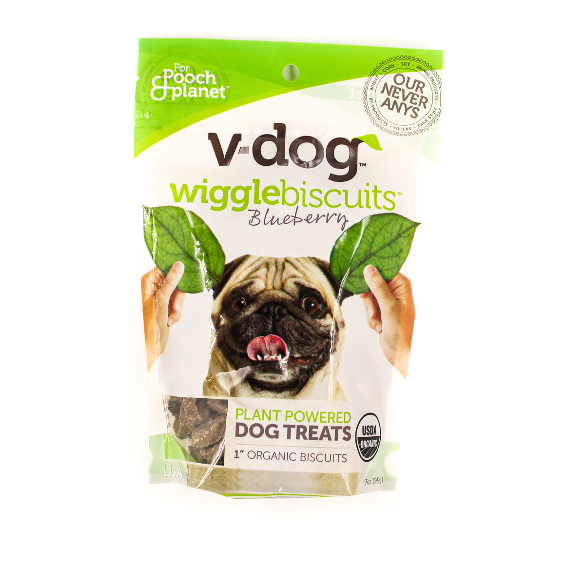 V Dog Wiggle Biscuits Blueberry