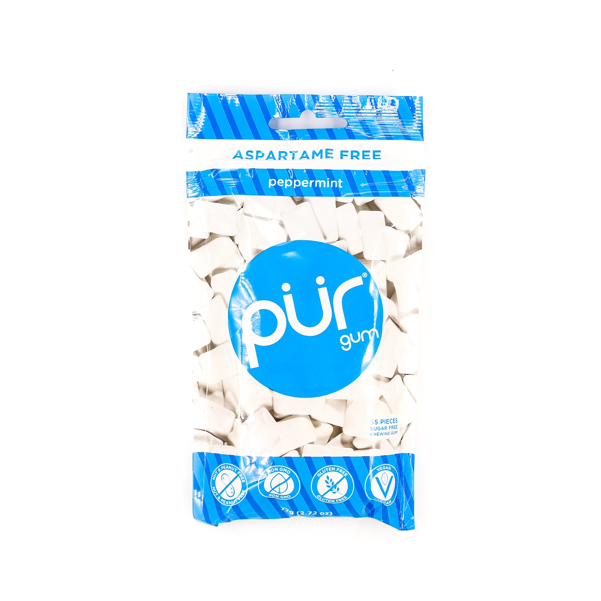 Pur Gum Peppermint Gum (12 Pack), 9 ct - Kroger