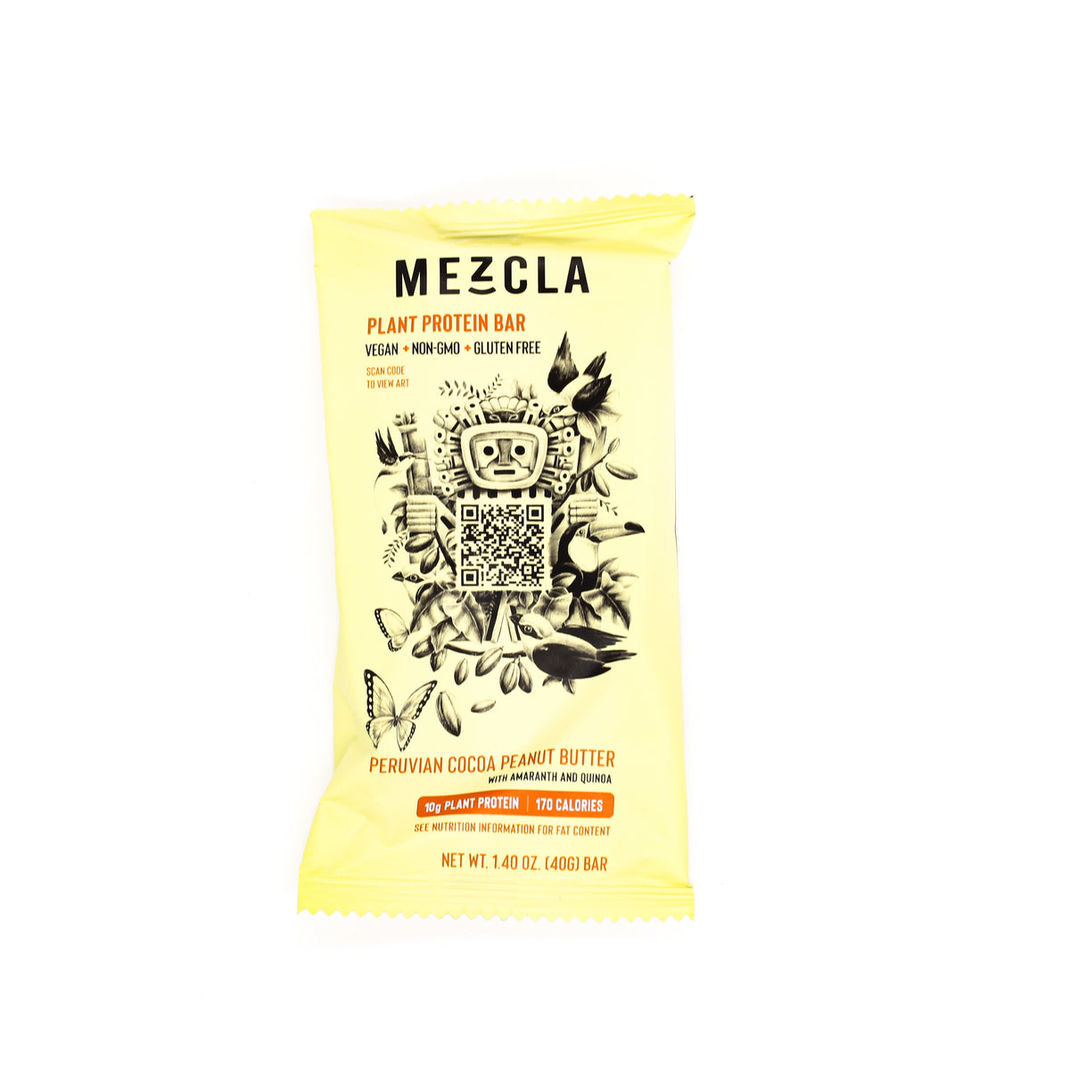 Mezcla Plant Protein Bar Peanut Butter