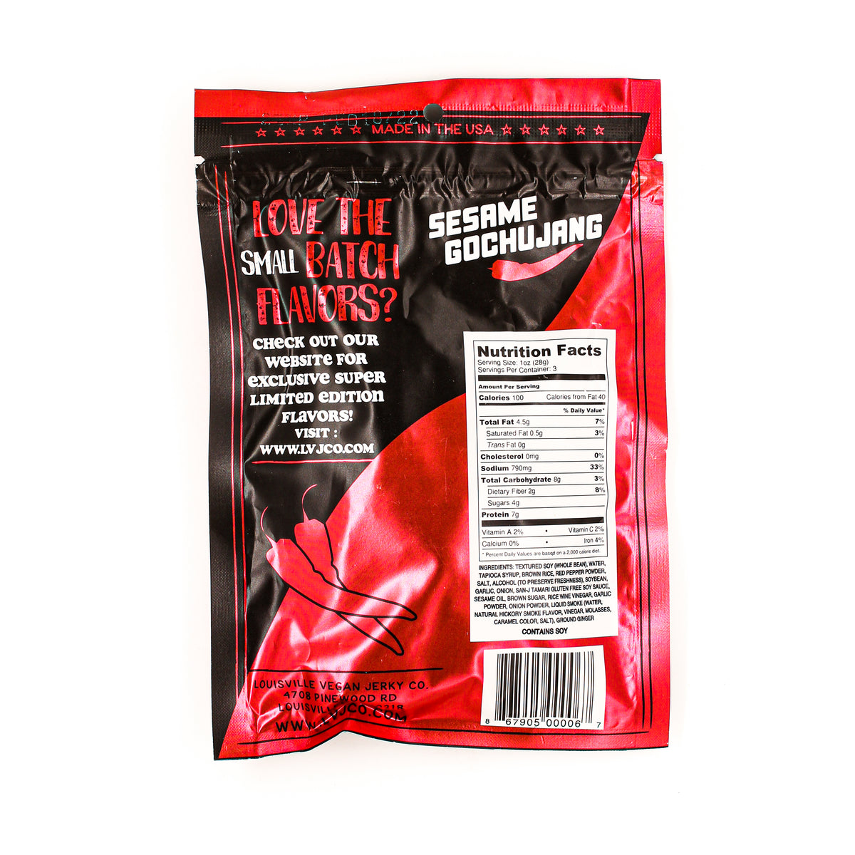 Louisville Jerky Sesame Gochujang