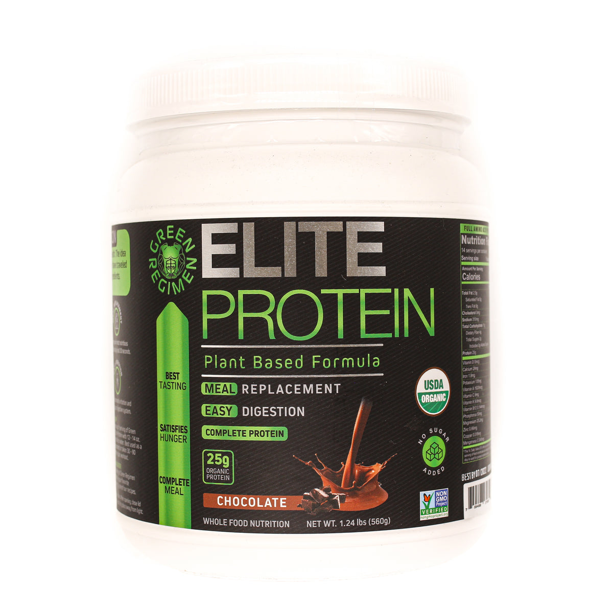 Green Regimen Elite Protein Tub Chocolate
