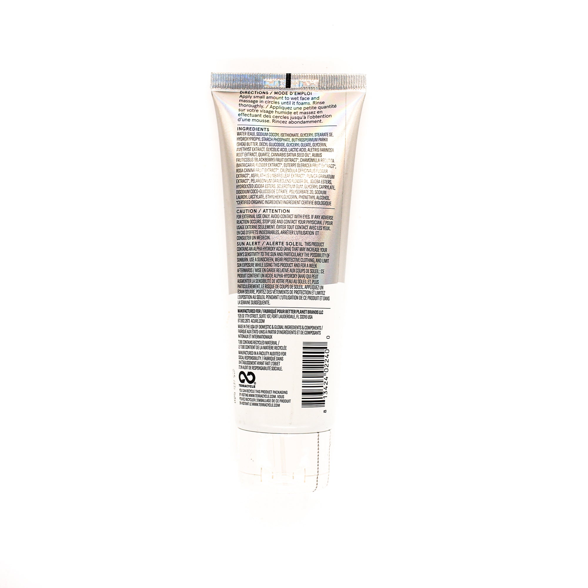 Acure Resurfacing Glycolic & Unicorn Root Cleanser