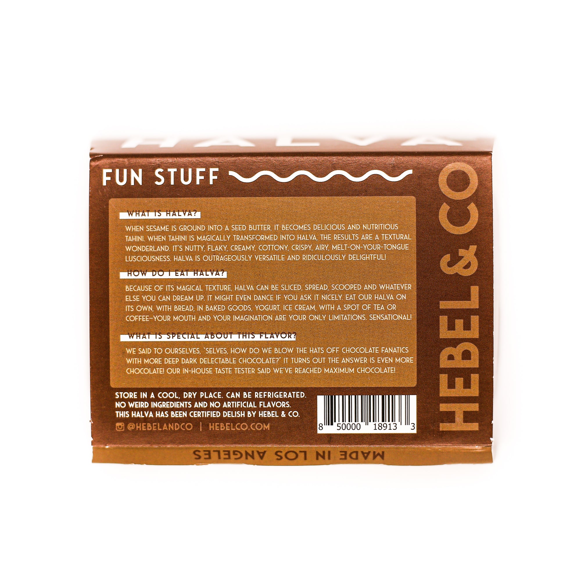 Hebel & Co Halva Double Chocolate