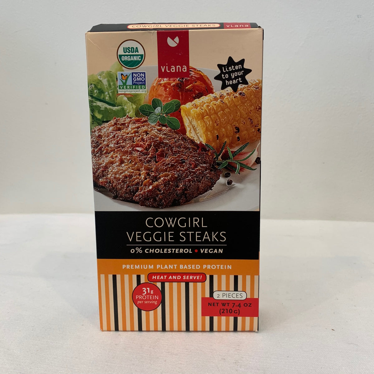 Viana Cowgirl Veggie Steaks