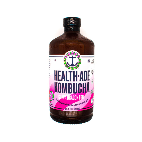 Health Ade Kombucha Guava Dragonfruit Besties Vegan Paradise