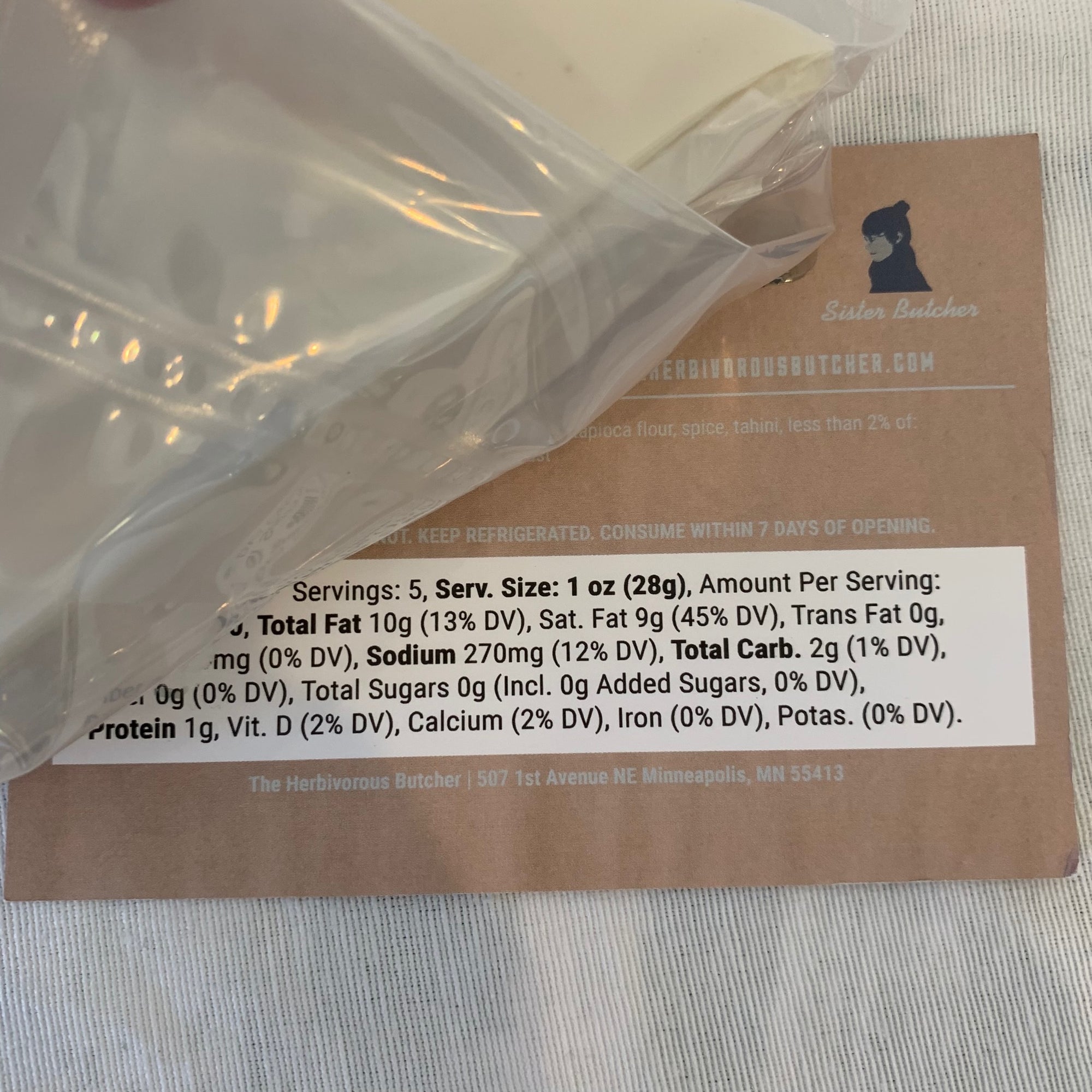 Herbivorous Butcher Cheese Swiss