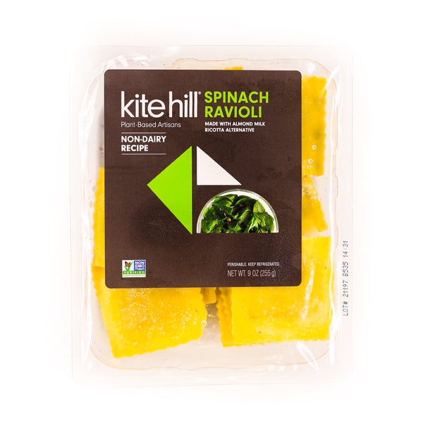 Kite Hill Ravioli Spinach Ricotta BESTIES Vegan Paradise