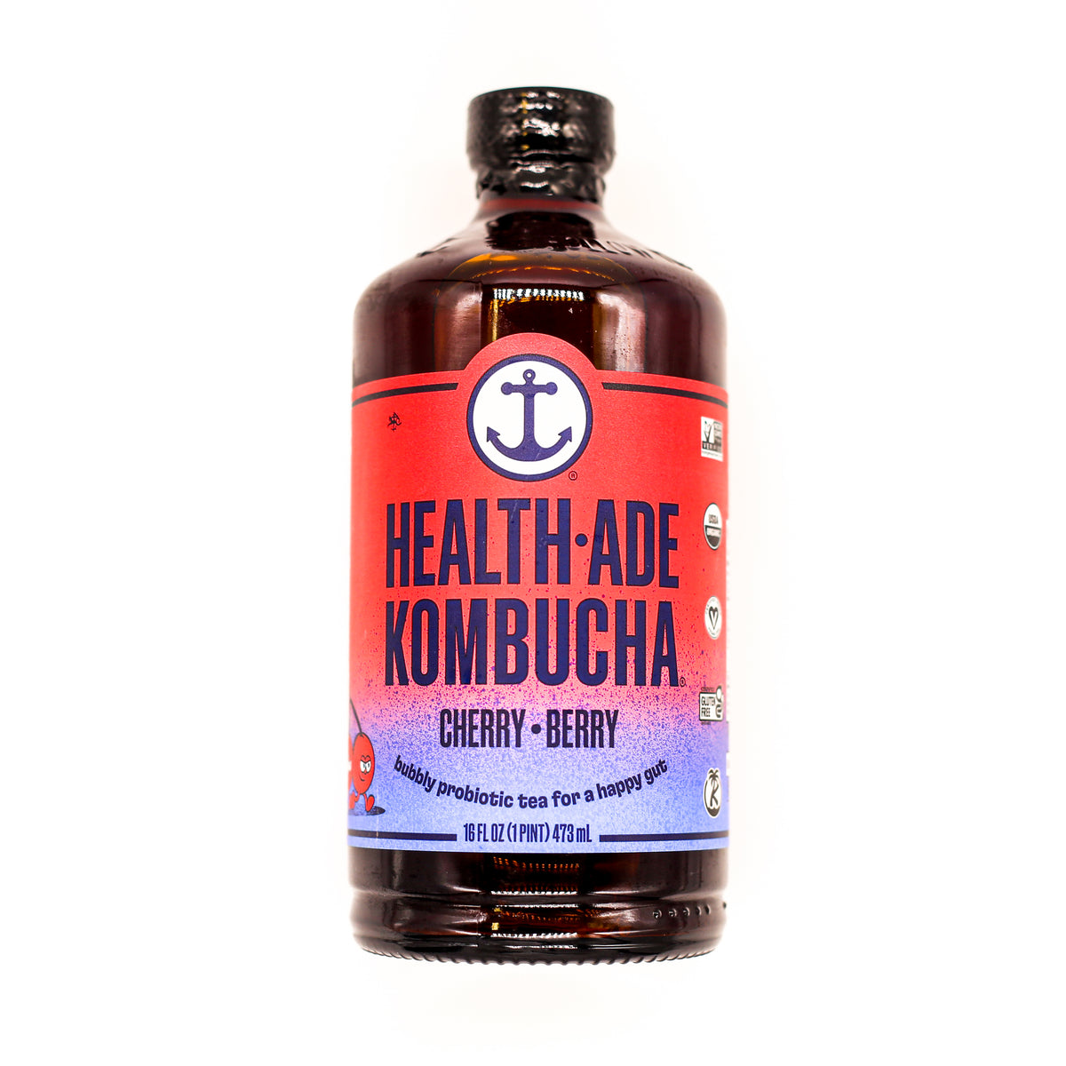 Health Ade Kombucha Cherry Berry