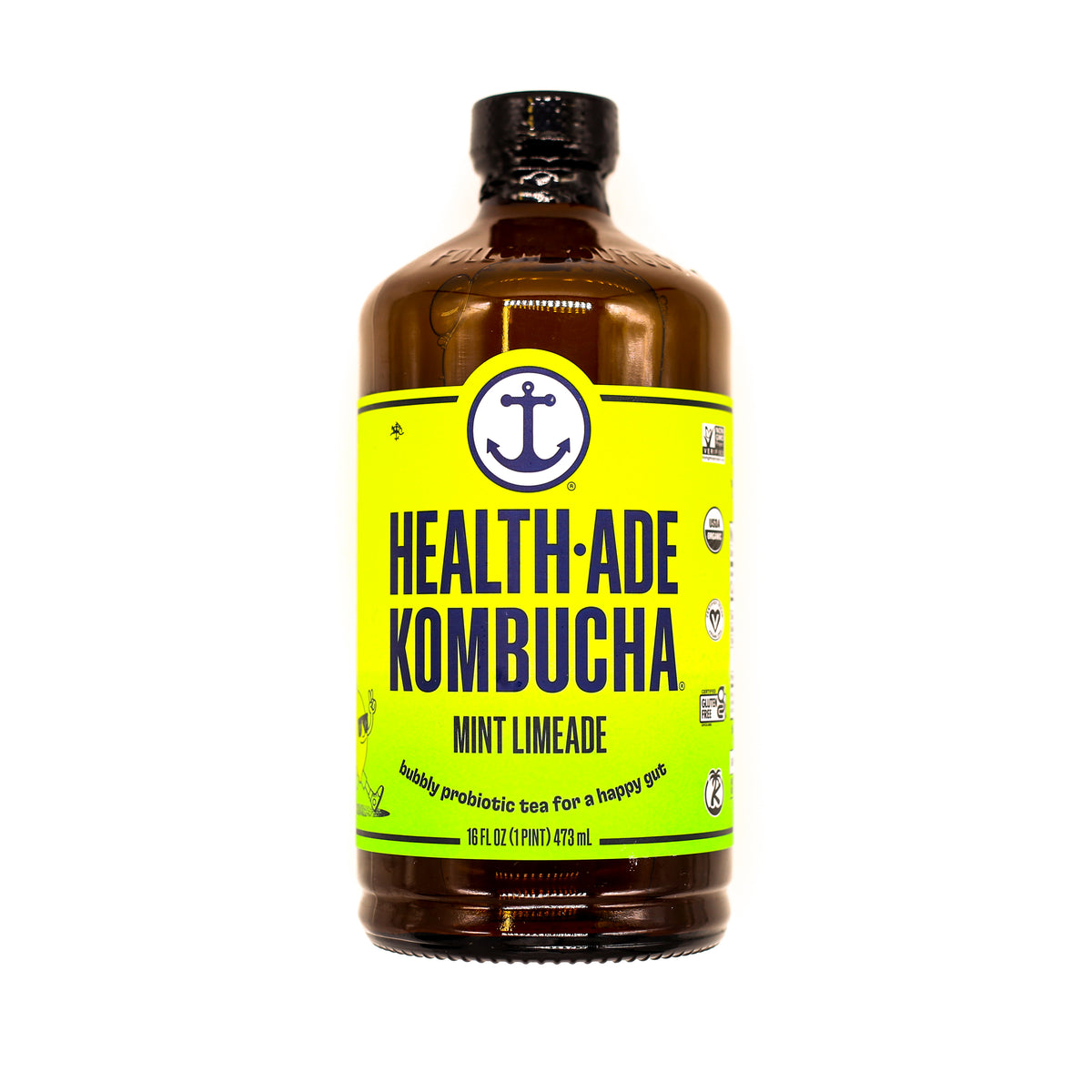 Health Ade Kombucha Mint Limeade