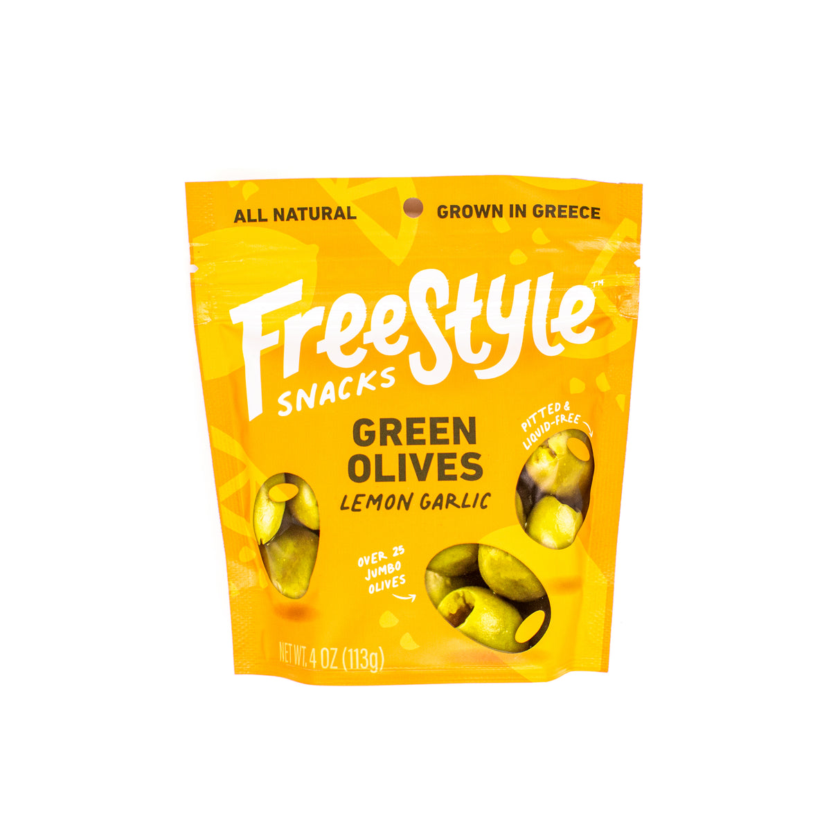 Freestyle Green Olives Lemon Garlic