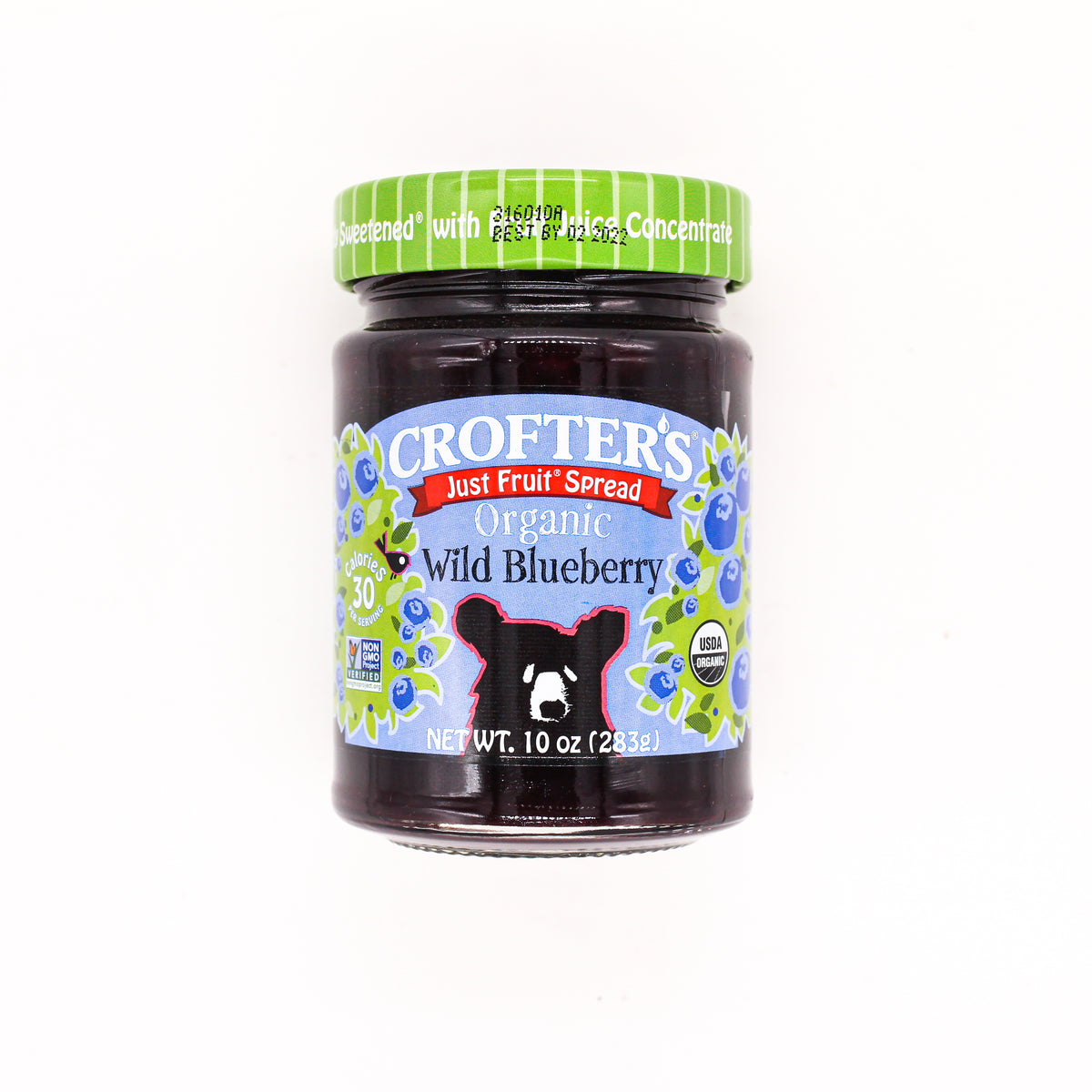 Crofters Just Fruit Spread Organic Blueberry