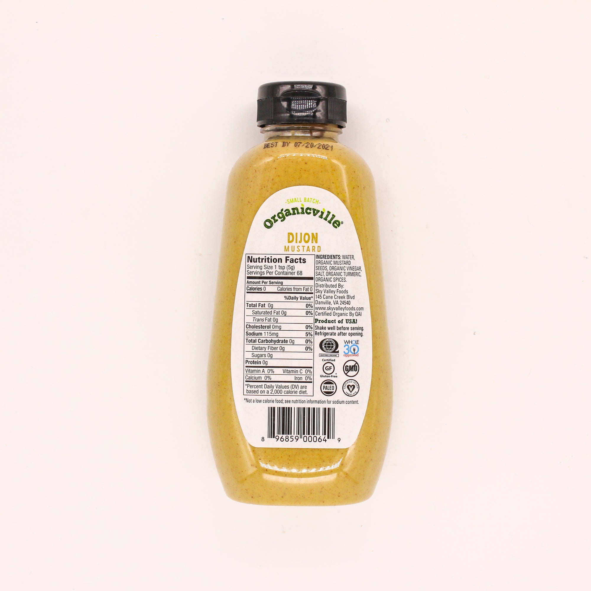 Organicville Mustard Dijon