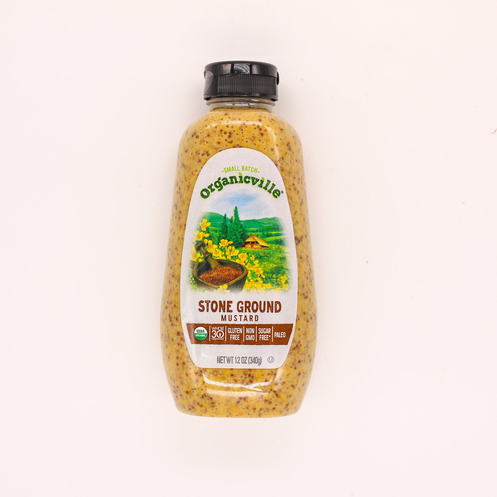 Organicville Mustard Stone Ground