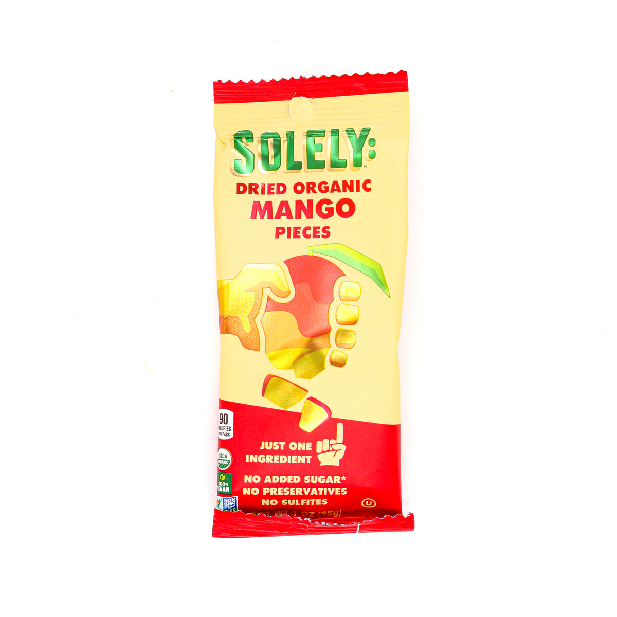 Solely Dried Mango Pieces
