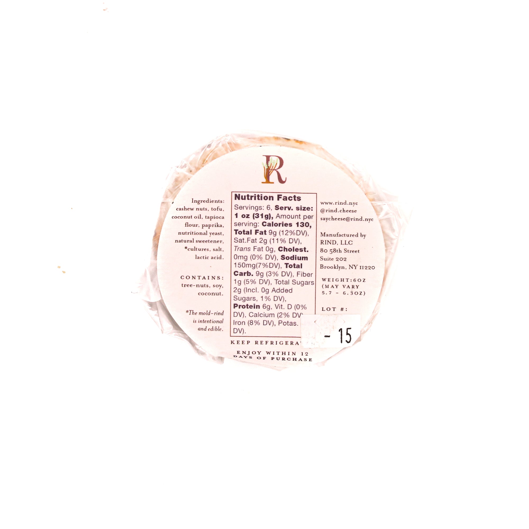 RIND Cheese Wheel Paprika