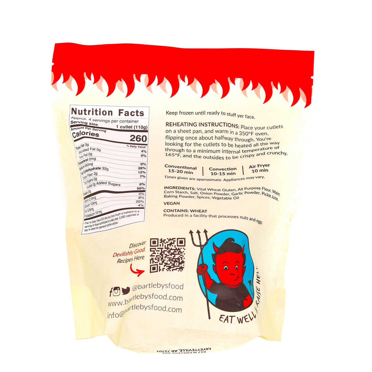 Bartlebys Chicken Cutlets Spicy