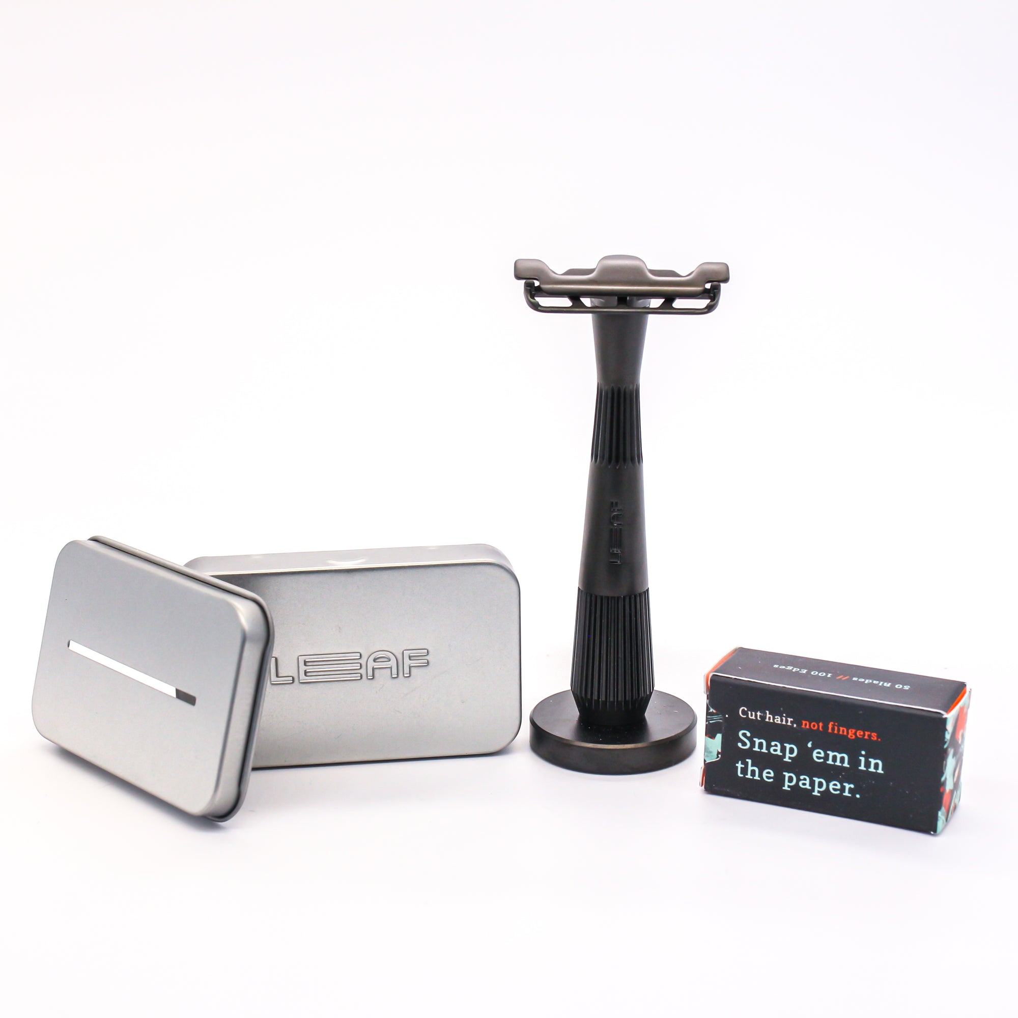 Leaf Twig Razor Black