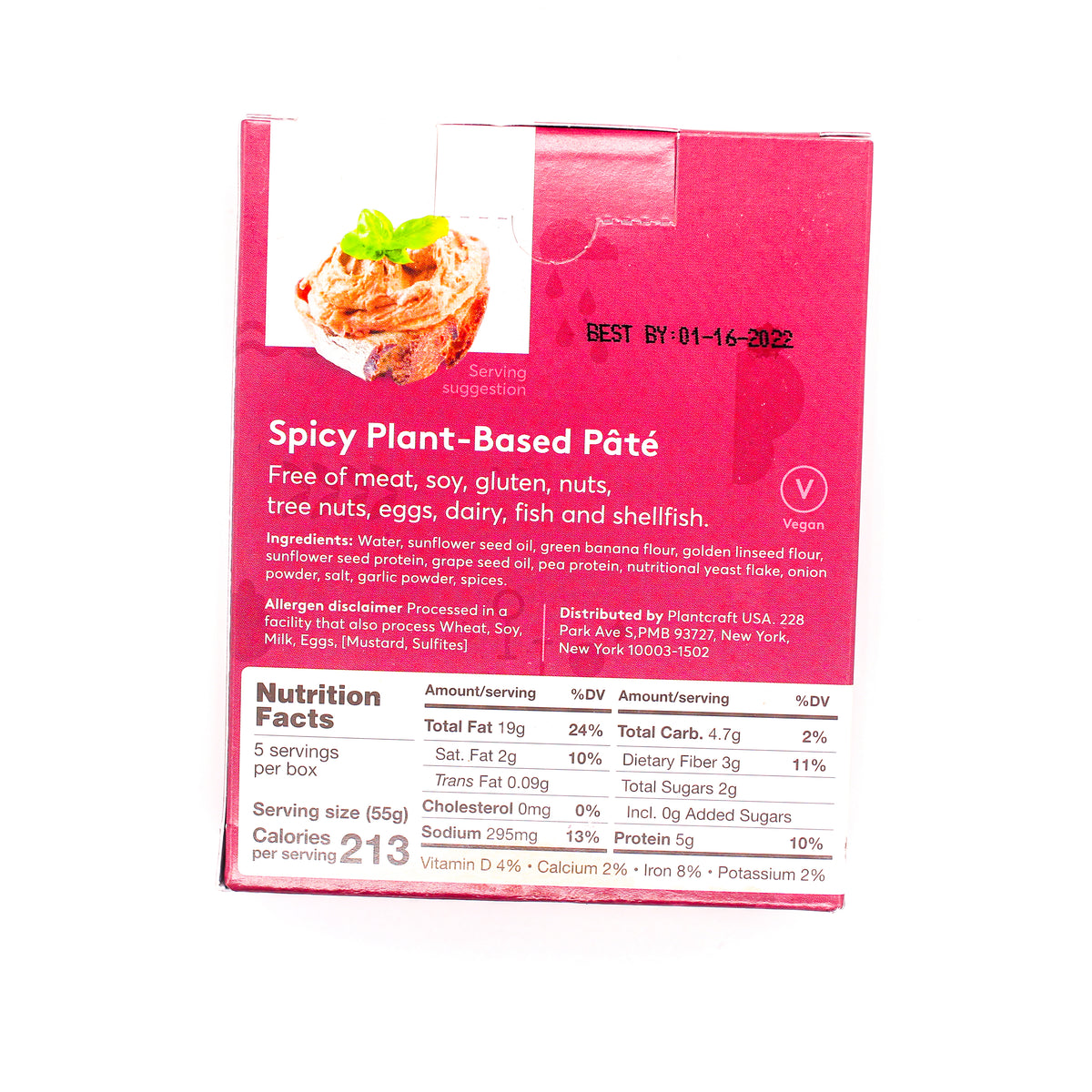 Plantcraft Paté Spicy