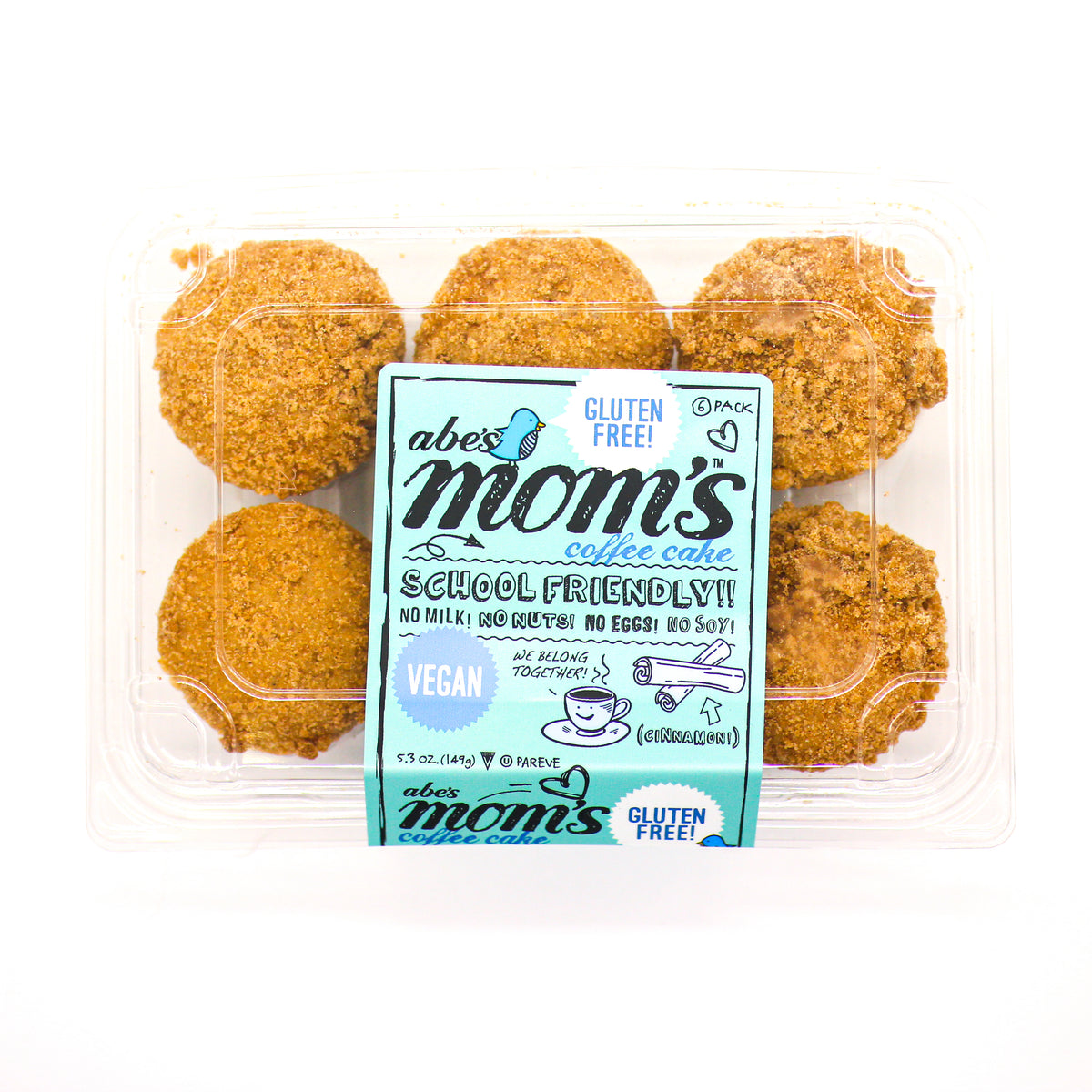 Abes Moms Muffins Mini Coffee Cake