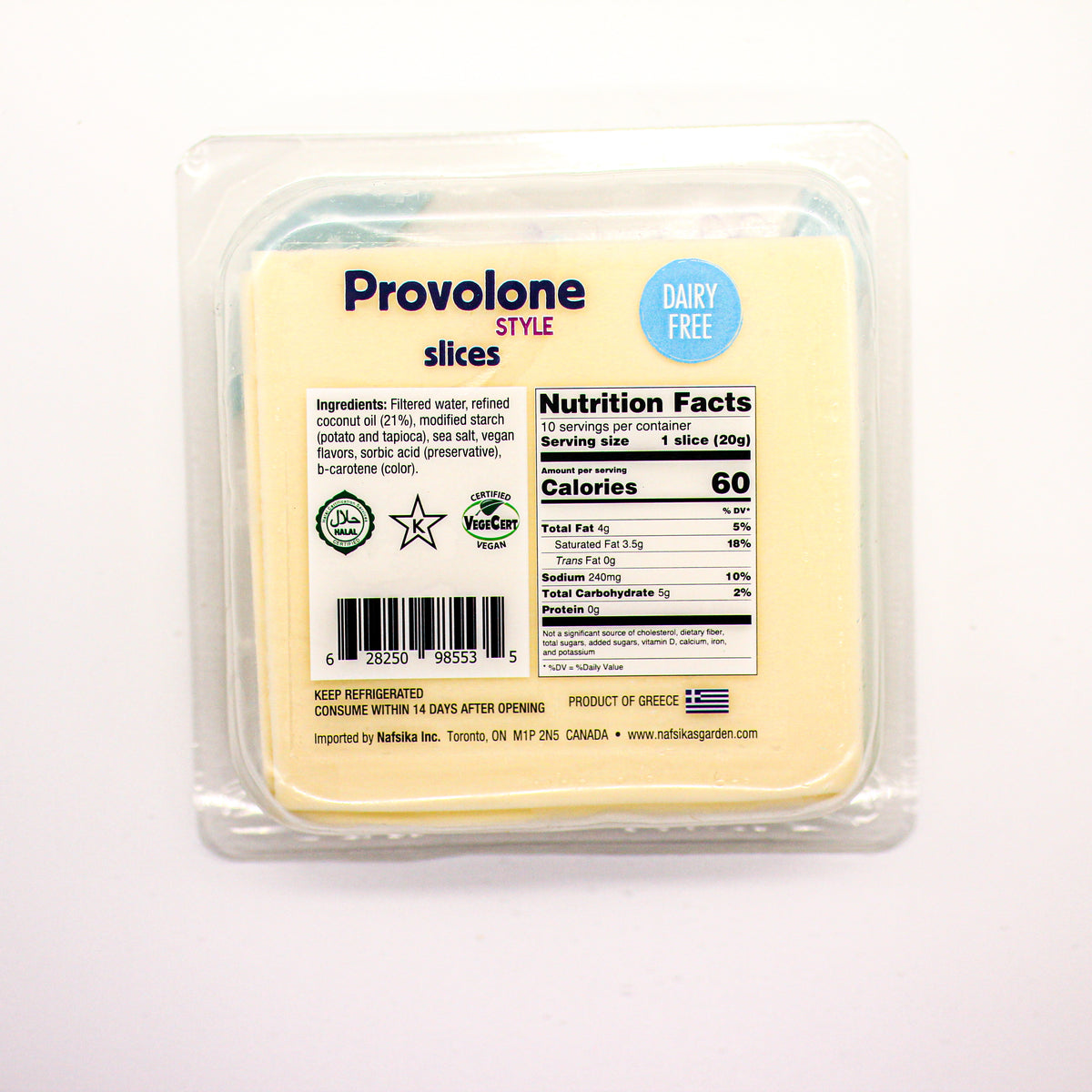 Nafsikas Garden Slices Provolone