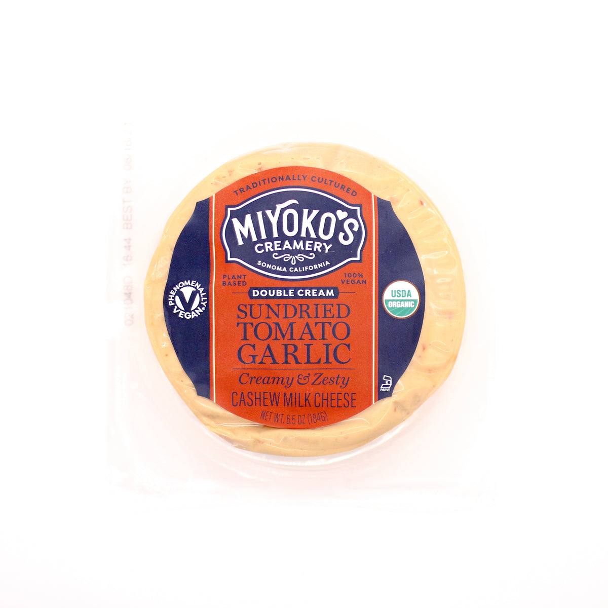 Miyokos Cheese Double Cream Sundried Tomato Garlic