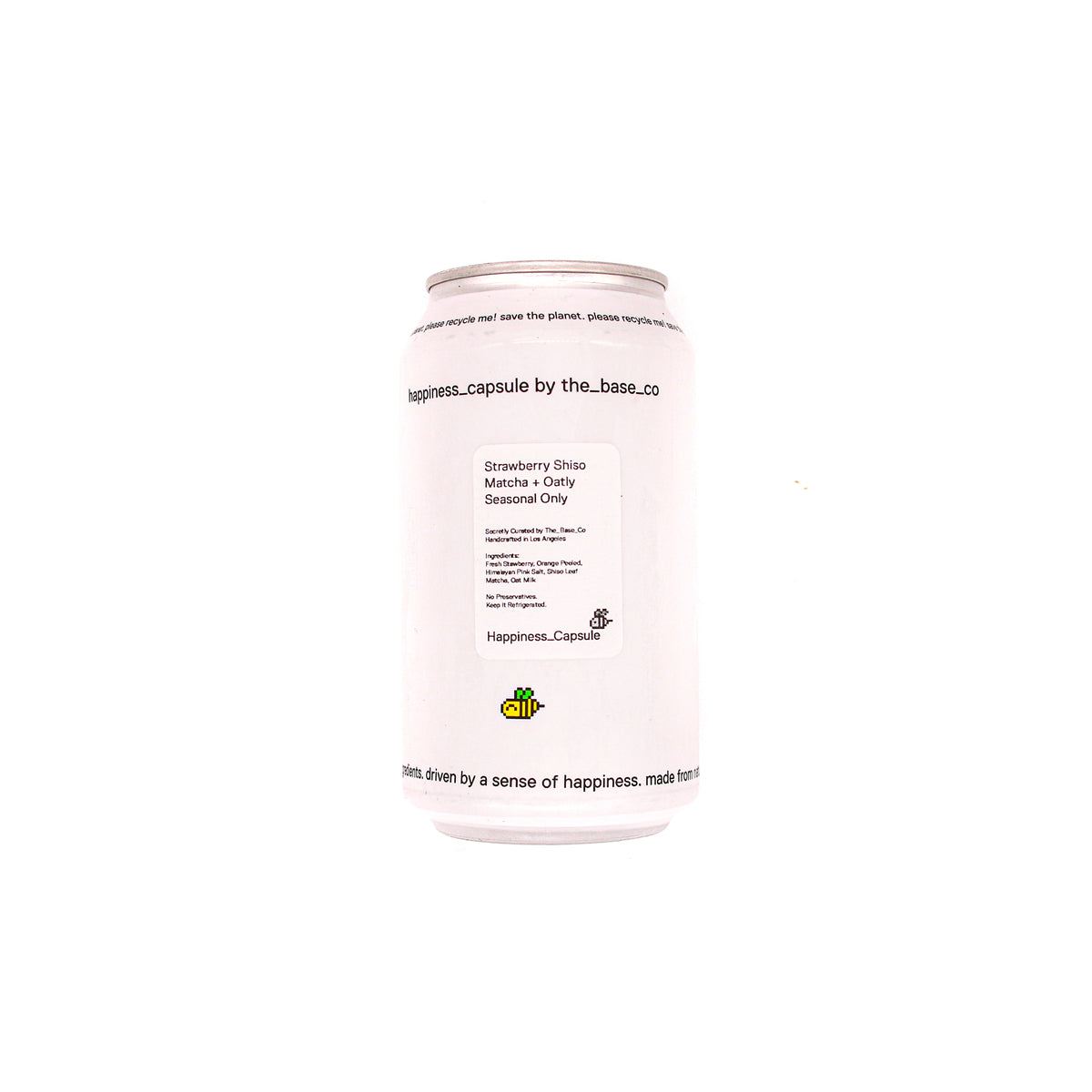 Happiness Capsule Matcha Strawberry Shiso