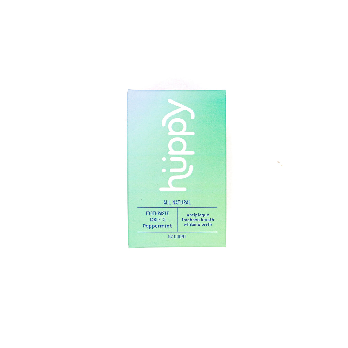 Huppy Toothpaste Tablets Peppermint Box