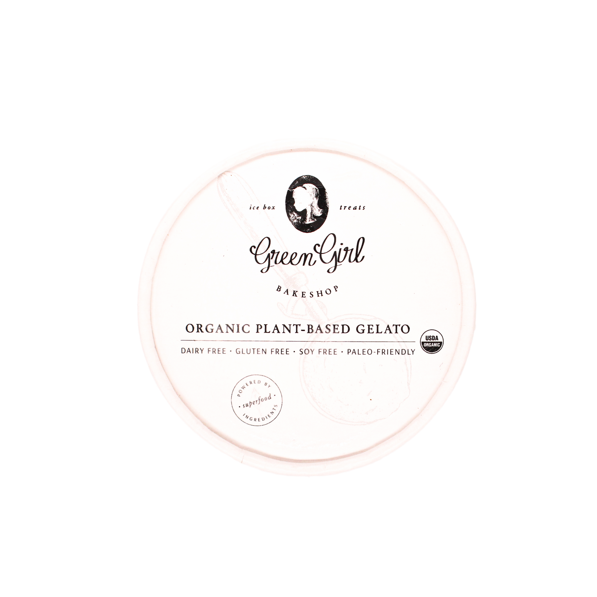 Green Girl Bakeshop Gelato Mint Chip