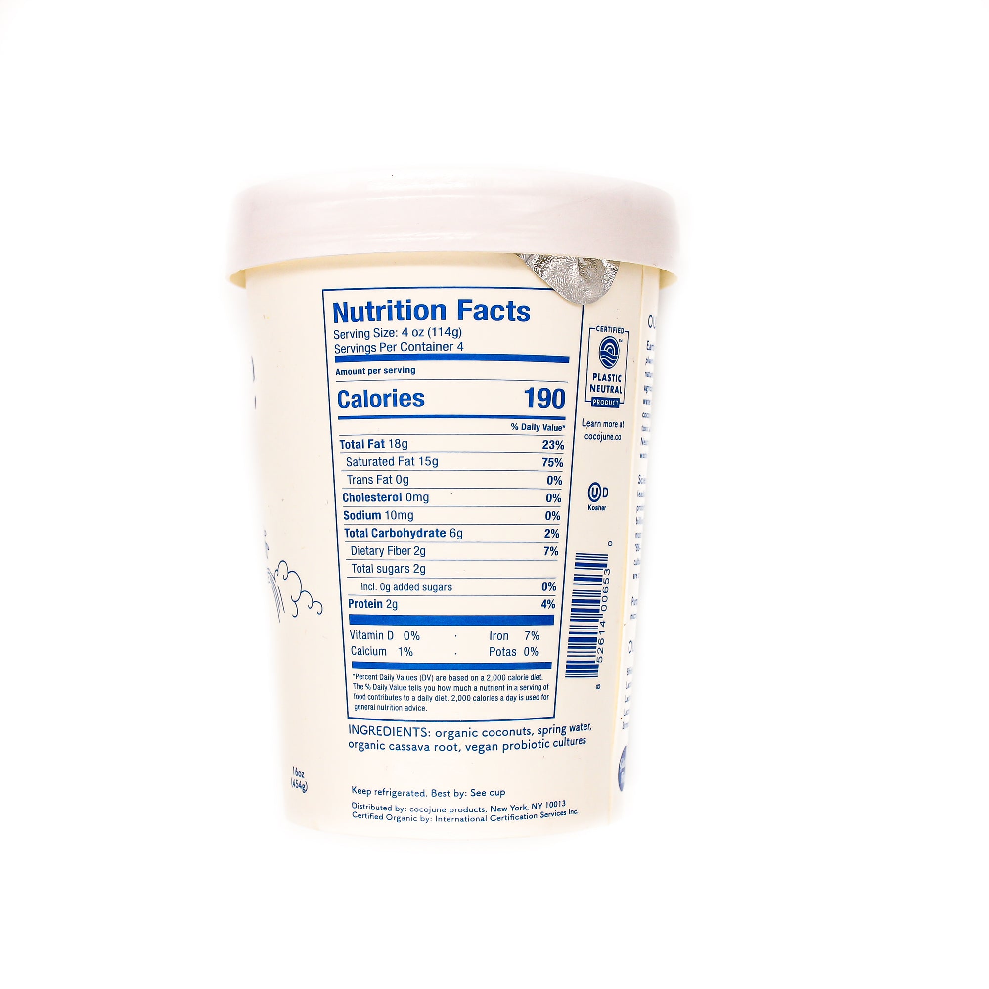 Cocojune Yogurt Pure Coconut