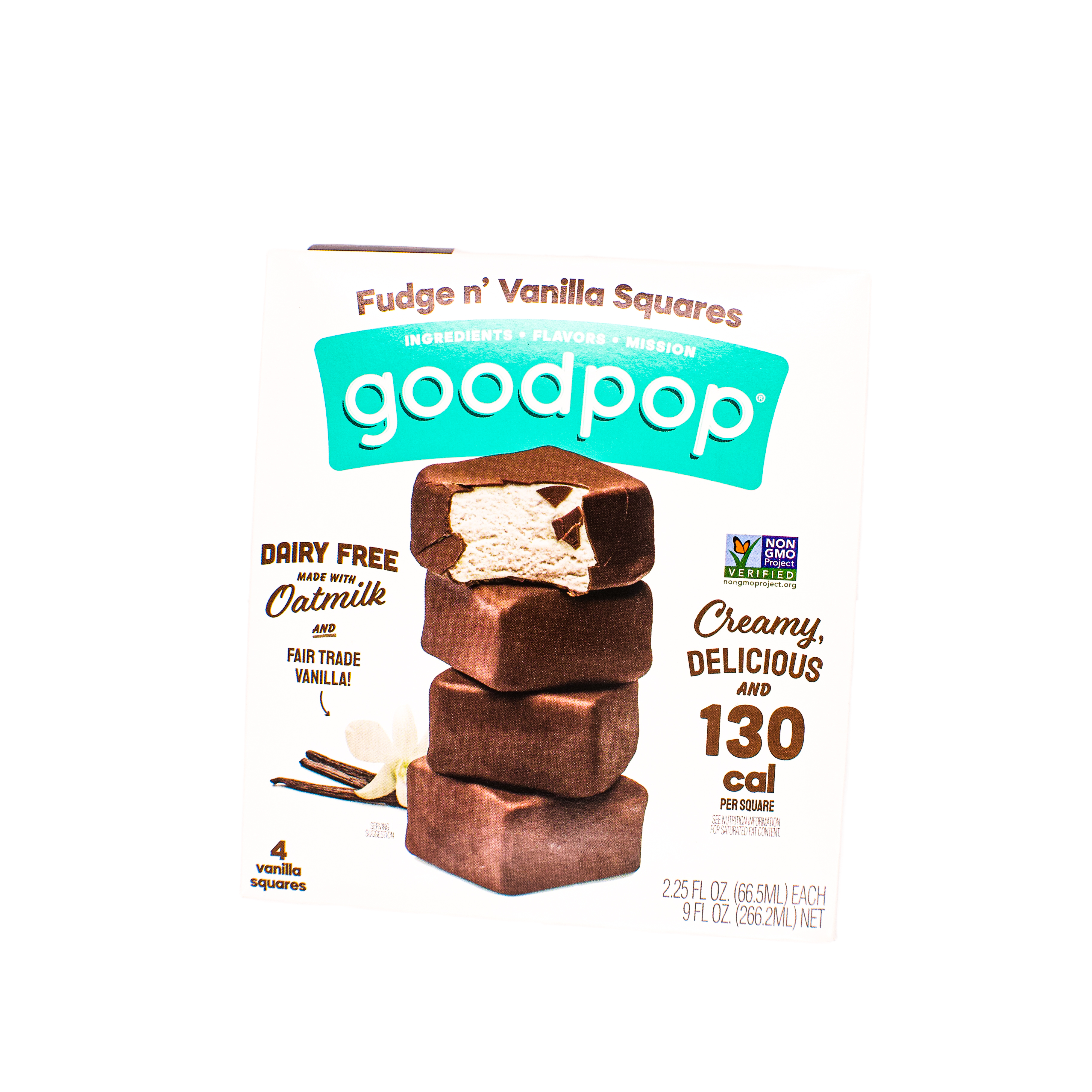 Goodpop Squares Fudge N Vanilla