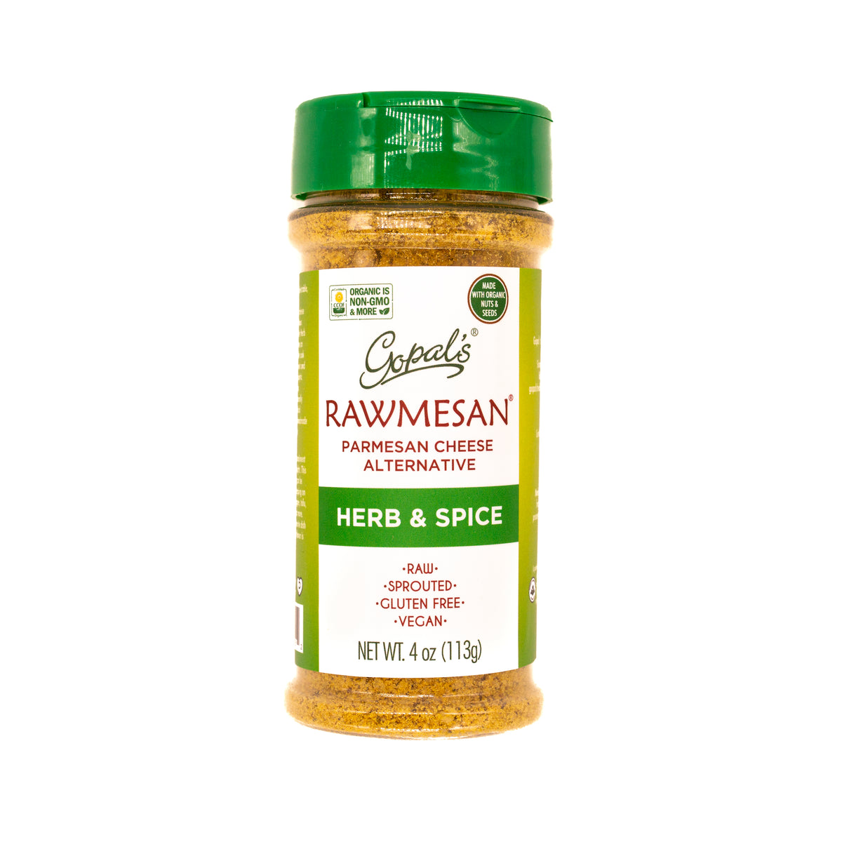 Gopals Rawmesan Herb &amp; Spice