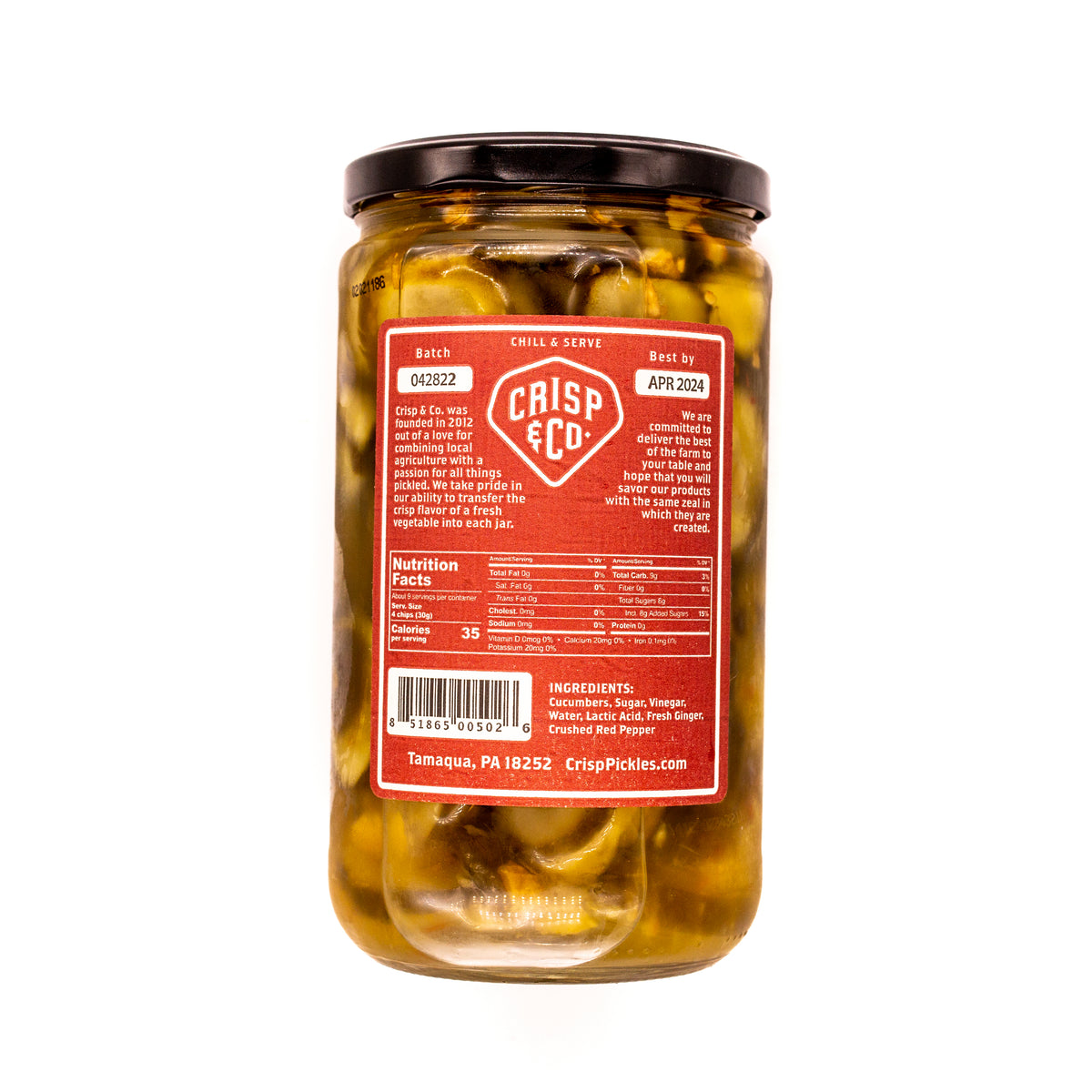 Crisp &amp; Co Pickles Sweet Ginger