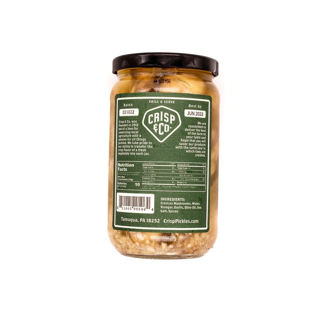 Crisp &amp; Co Mushrooms Pickled