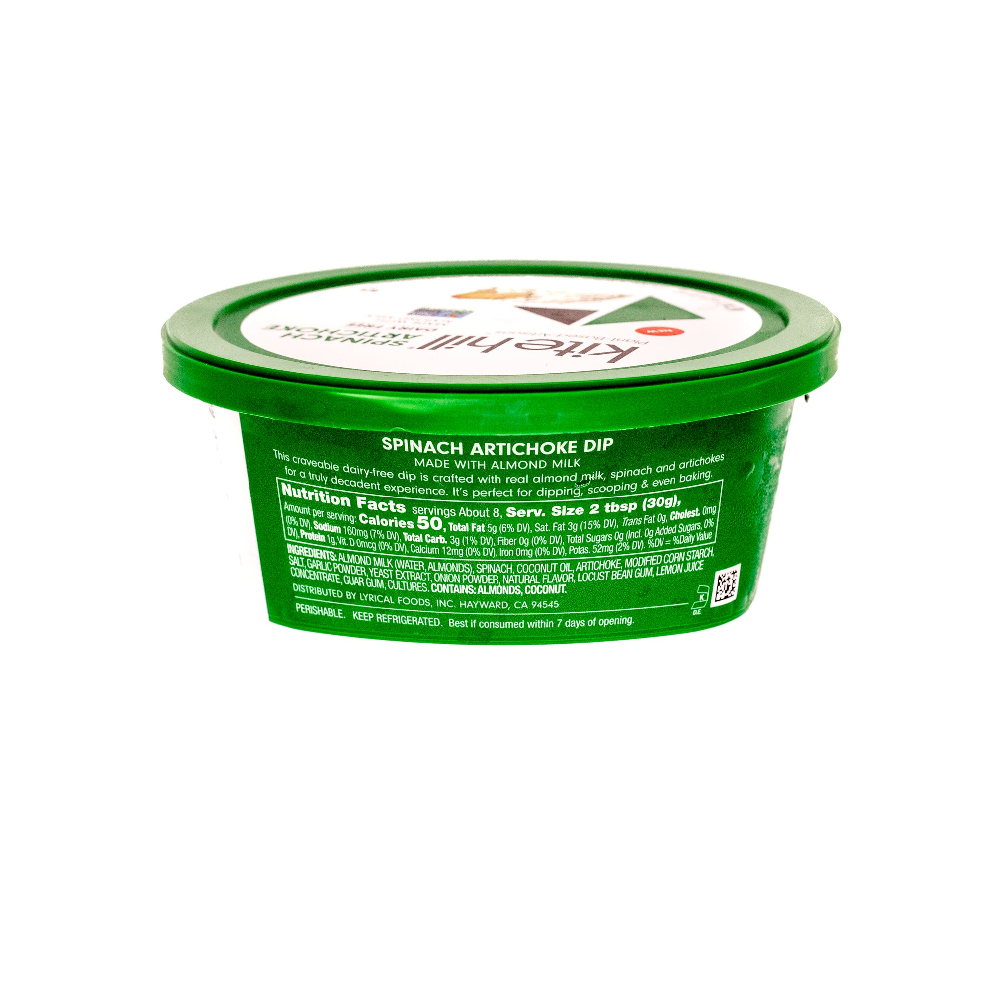 Kite Hill Dip Spinach Artichoke