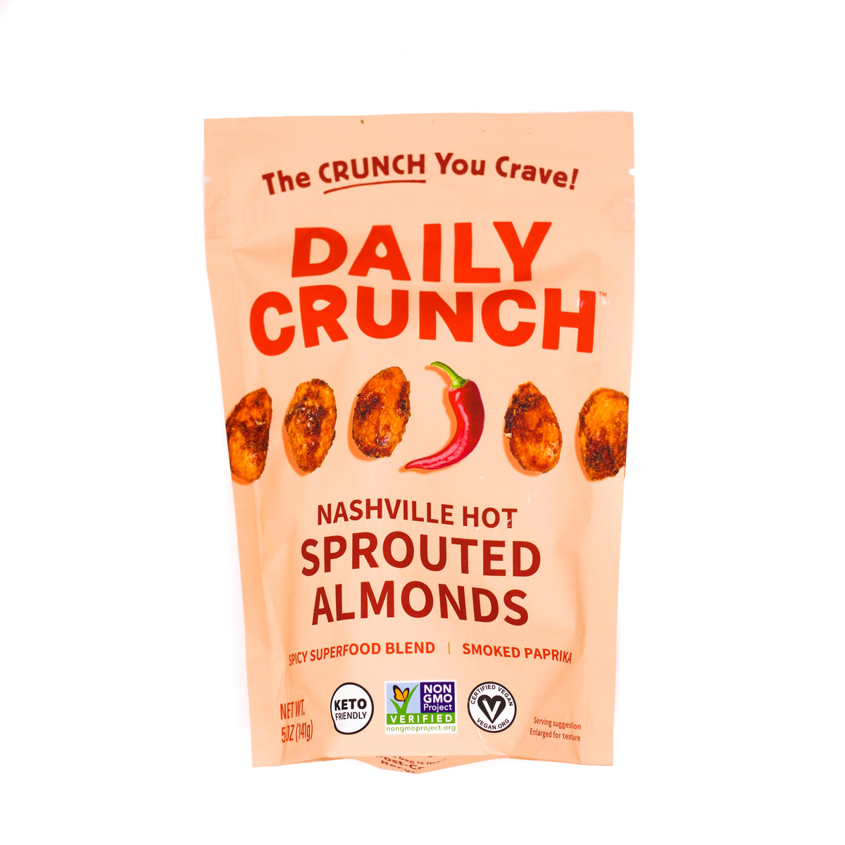 Daily Crunch Almonds Nashville Hot 5oz