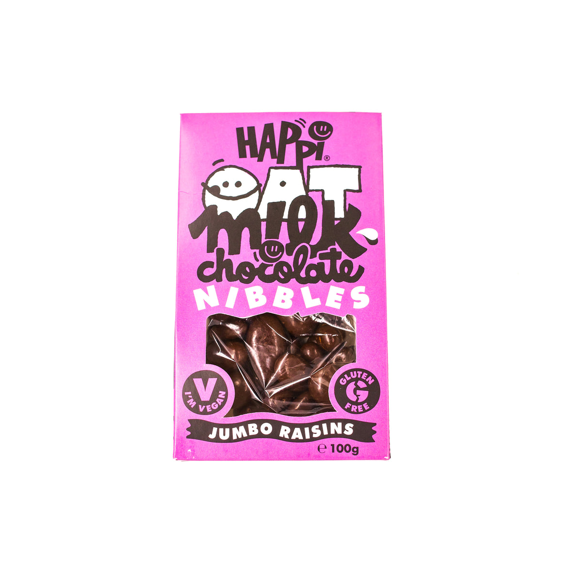 Happi Chocolate Nibbles Raisins